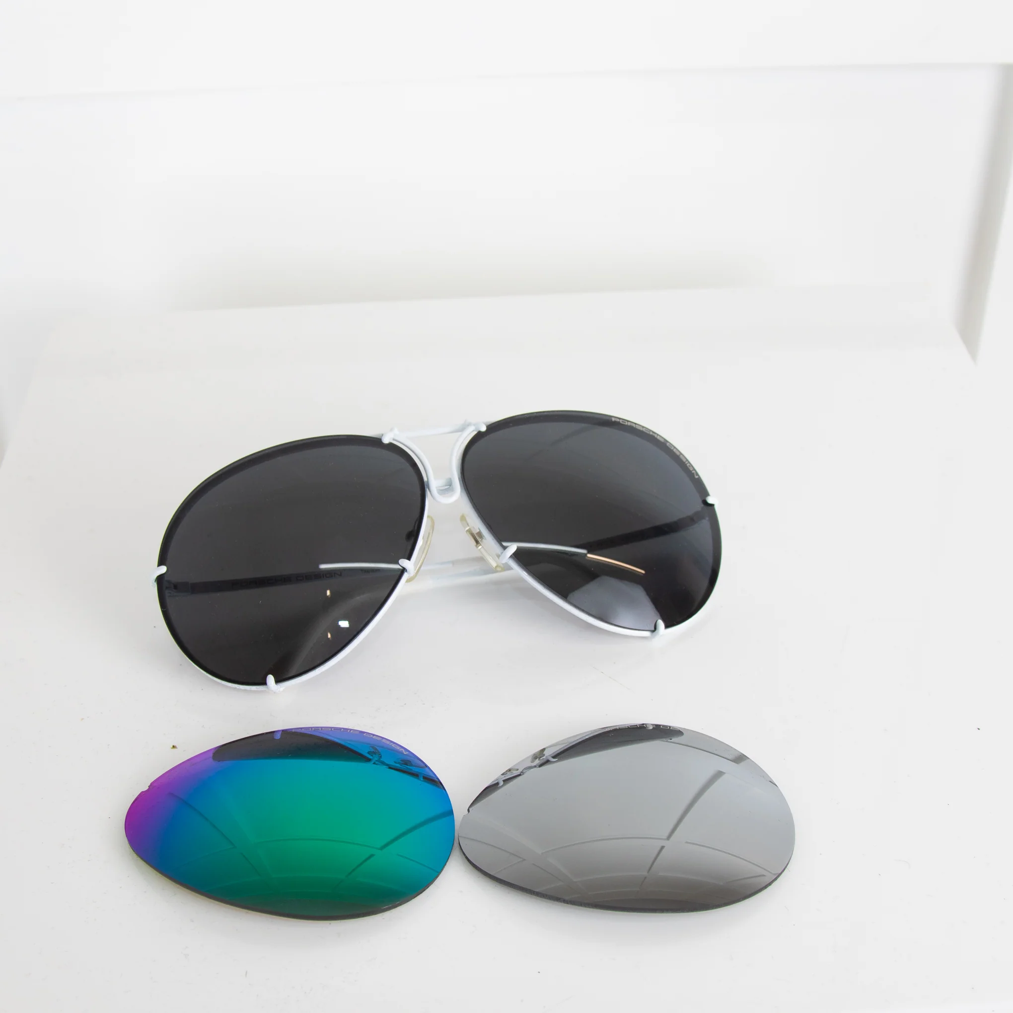 Porsche Design Interchangeable Lens Aviators - Image 2