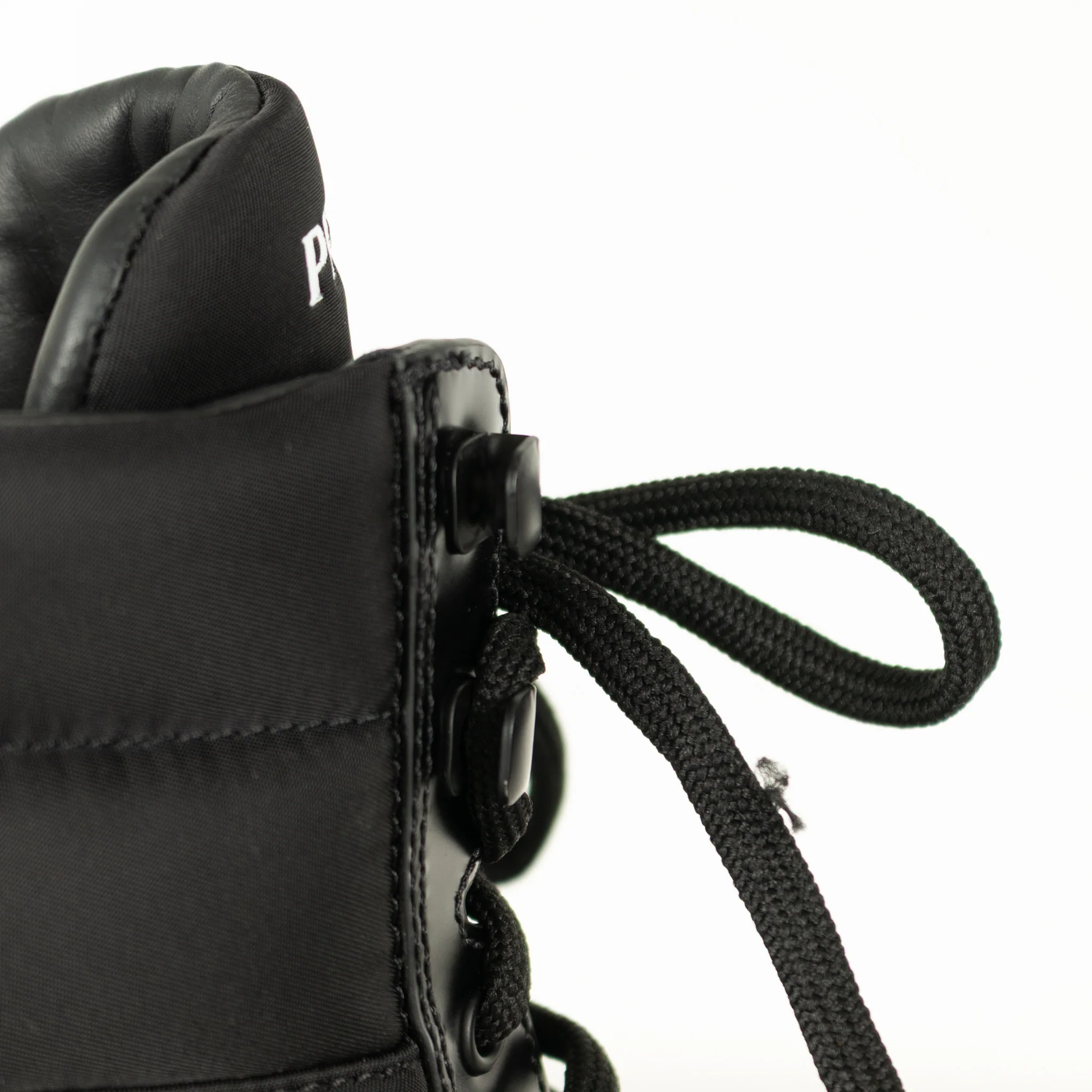 Prada Black Monolith Combat Boots - Image 14