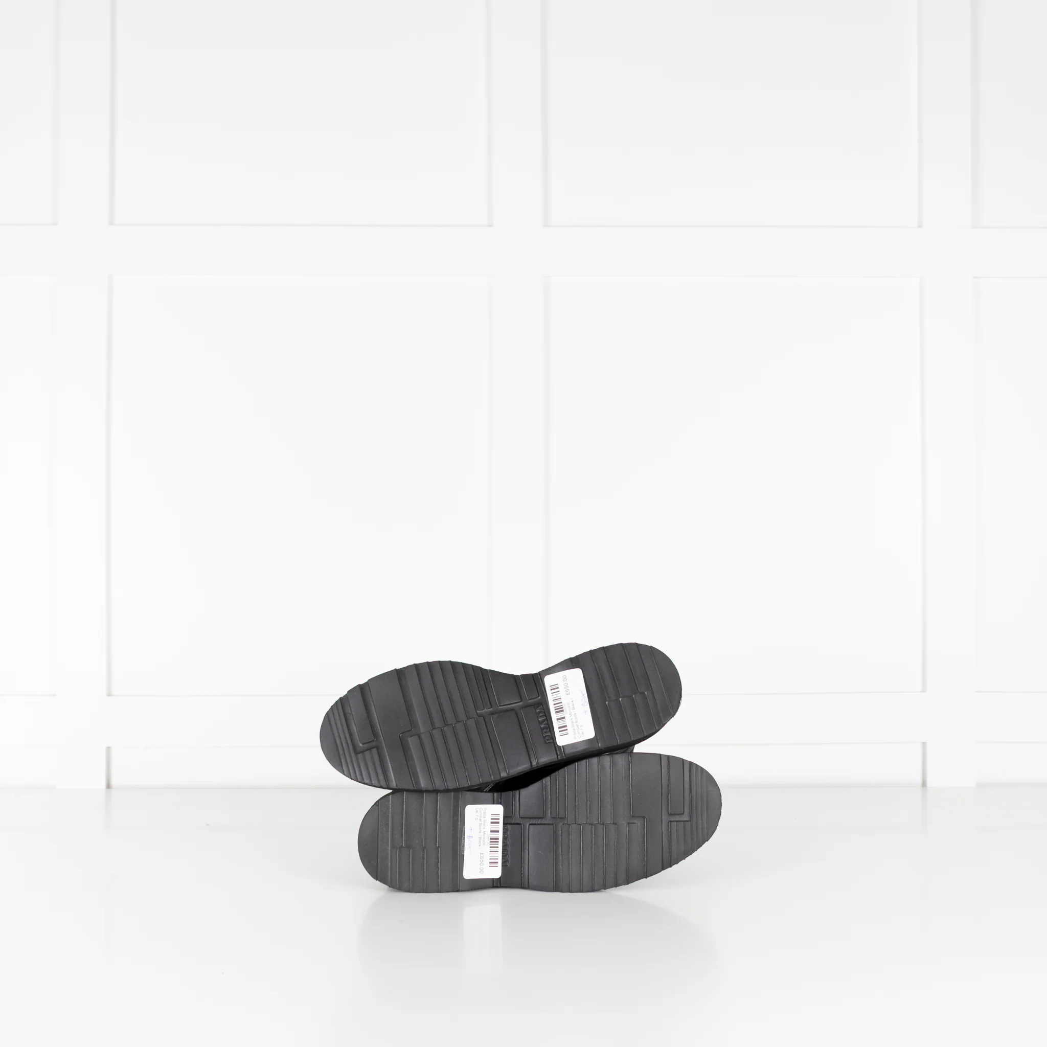 Prada Black Monolith Combat Boots - Image 8