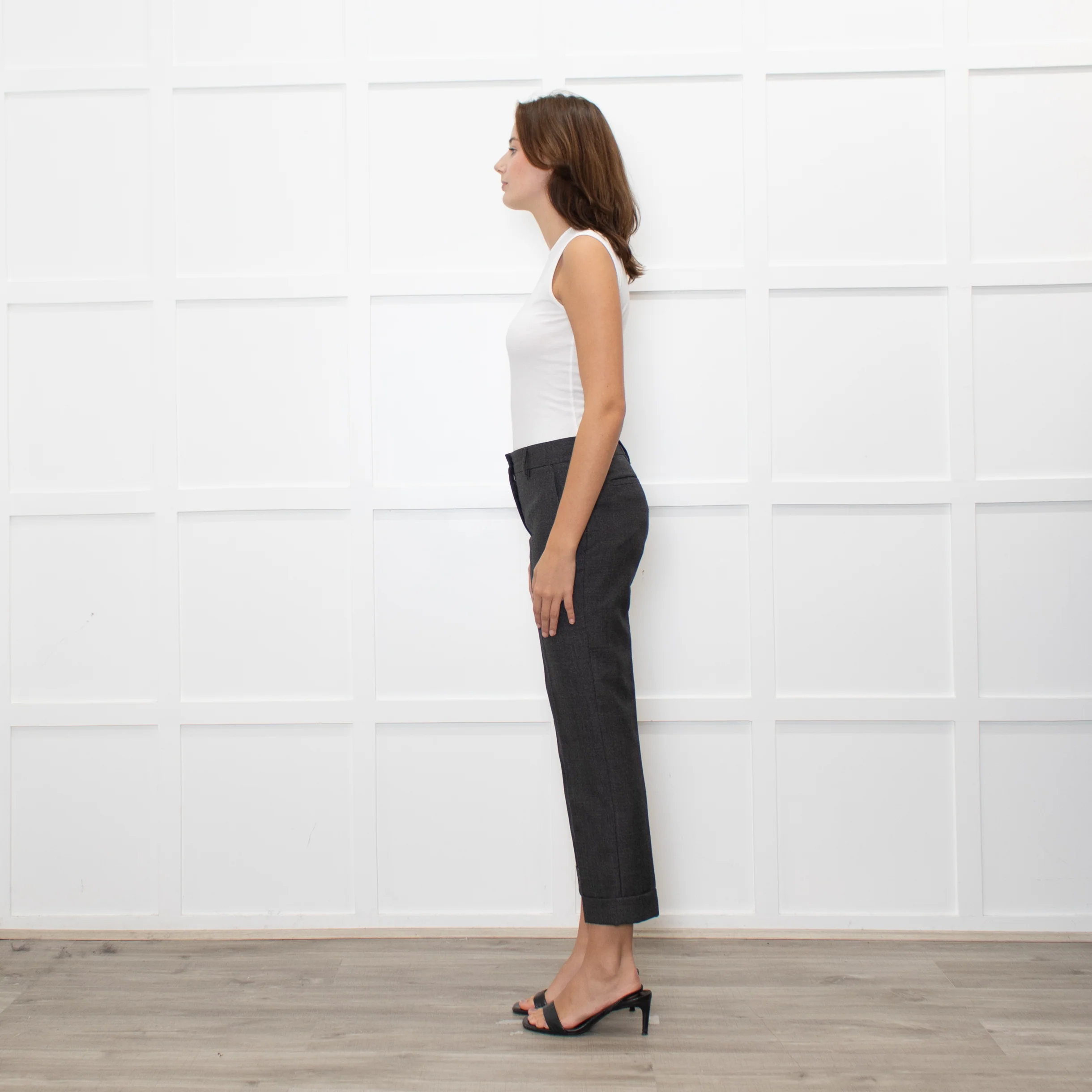 Prada Prince Of Wales Check Trousers With Turnups - Image 4