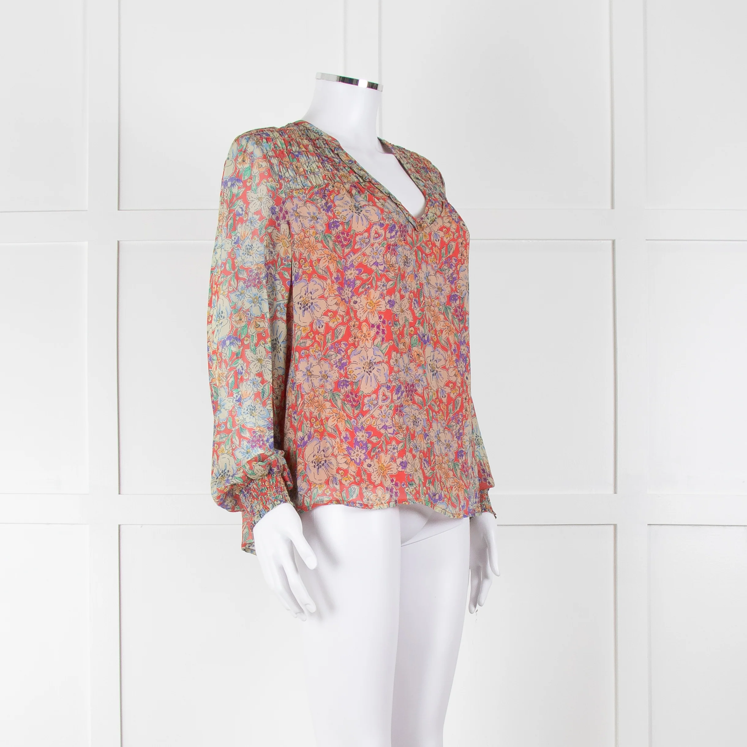 Pyrus Multicoloured Floral Blouse - Image 2