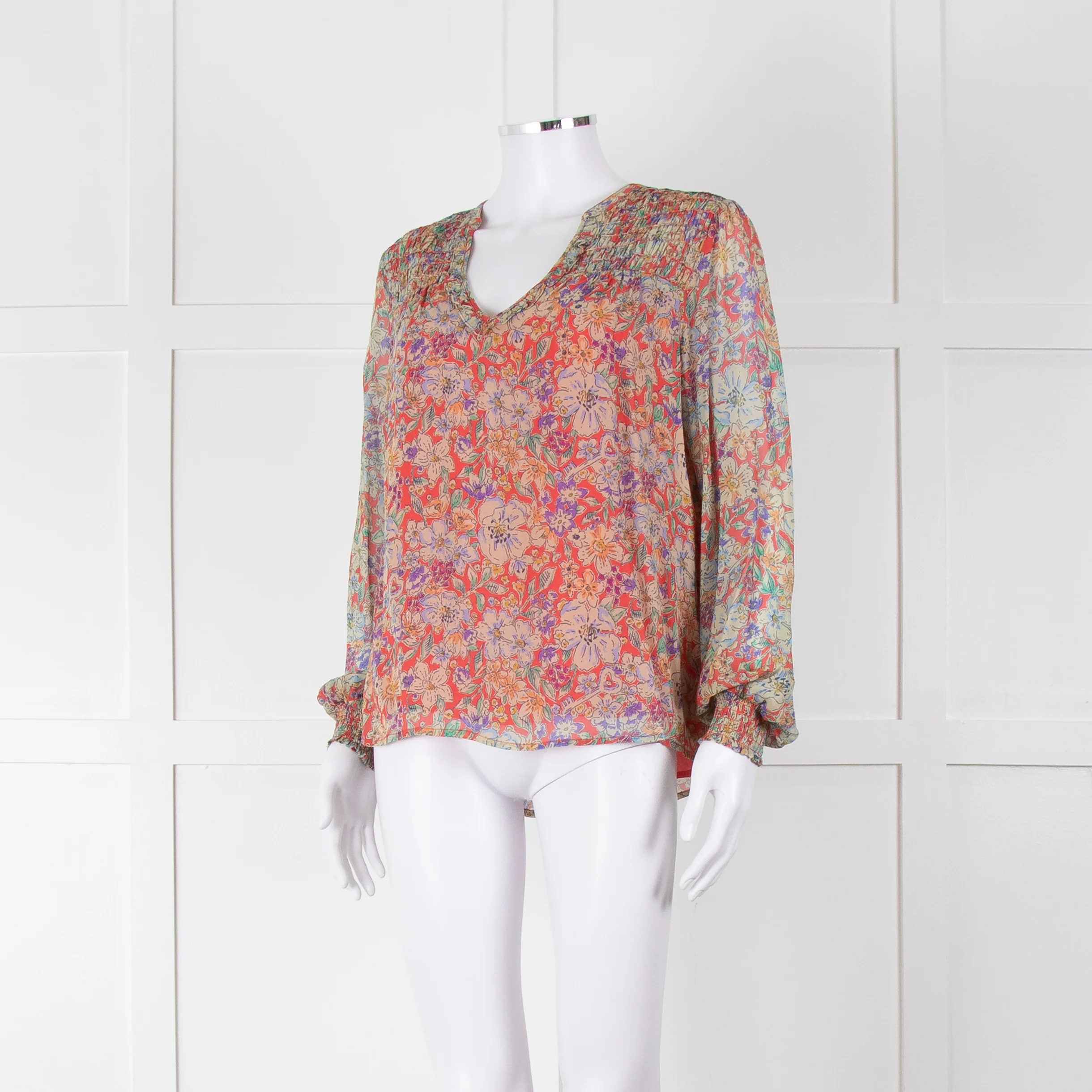 Pyrus Multicoloured Floral Blouse - Image 8