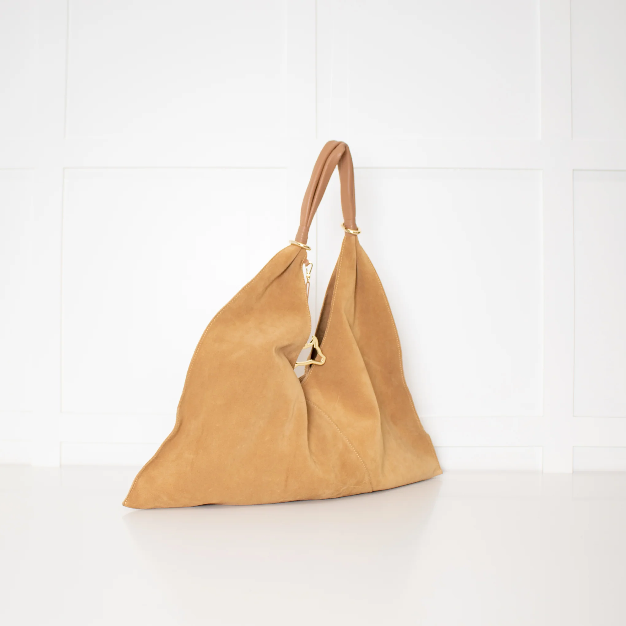 Radley Green Lane Tan Suede Open Top Bag - Image 2