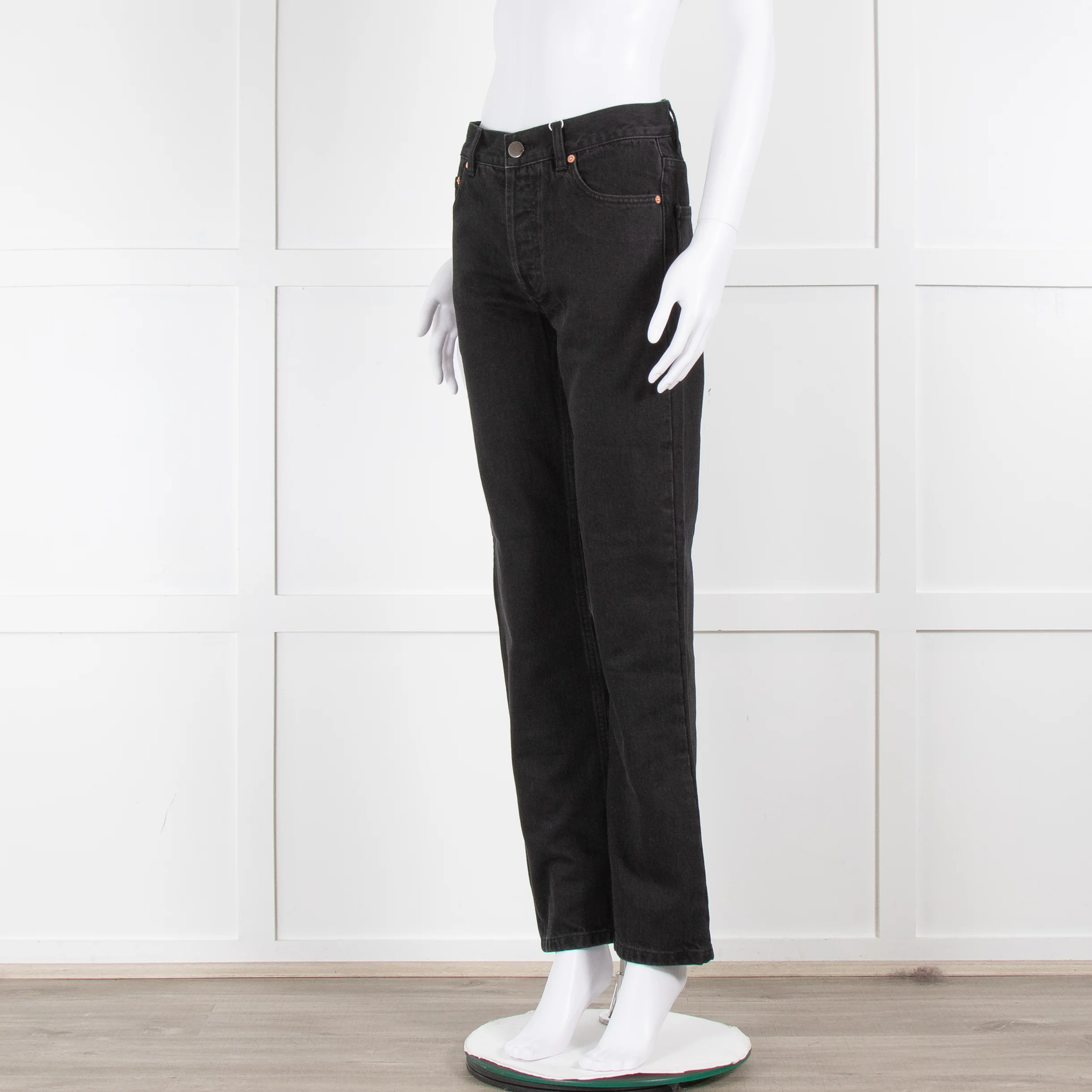 Raey Black Denim Skinny Jeans - Image 8