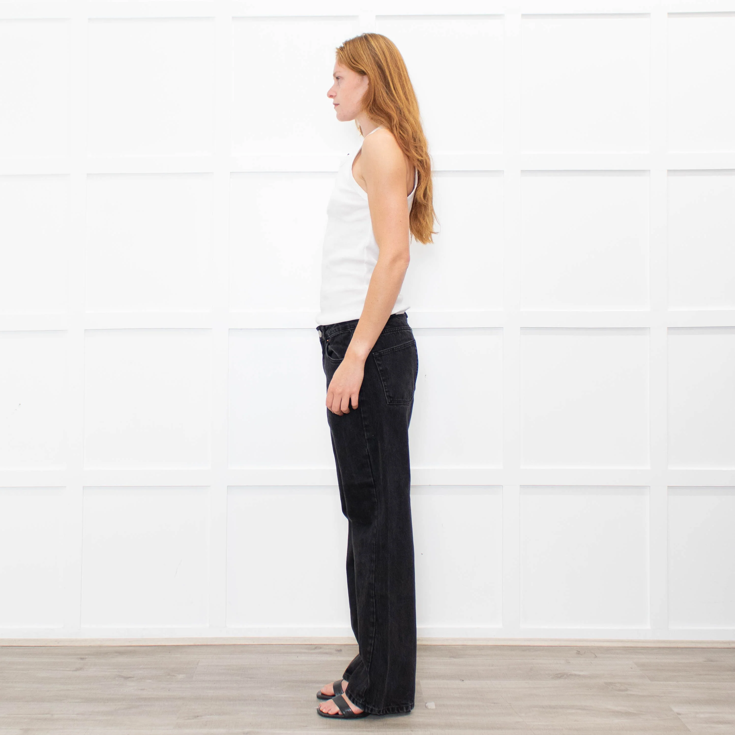 Raey Black Straight Leg Jeans - Image 4