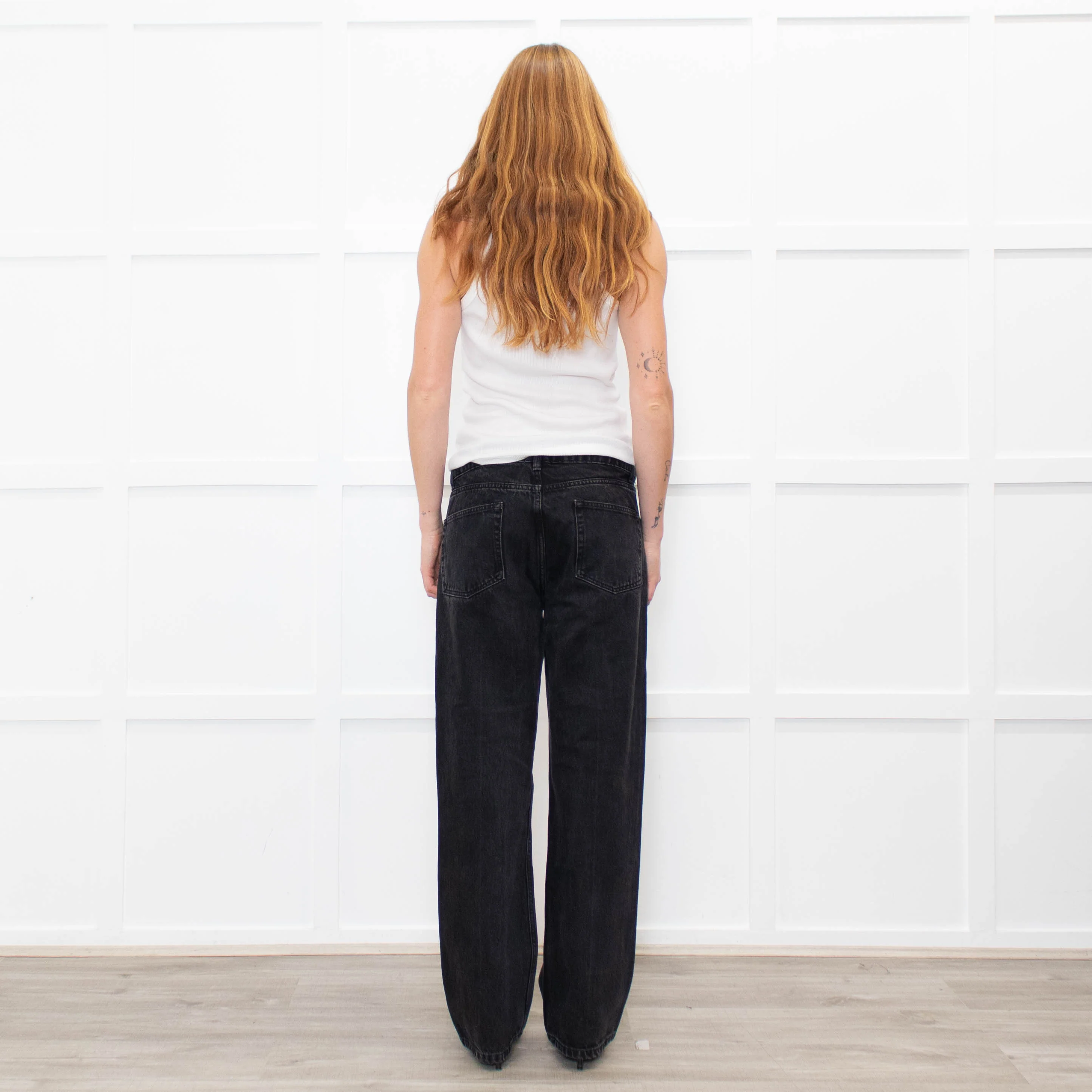 Raey Black Straight Leg Jeans - Image 5