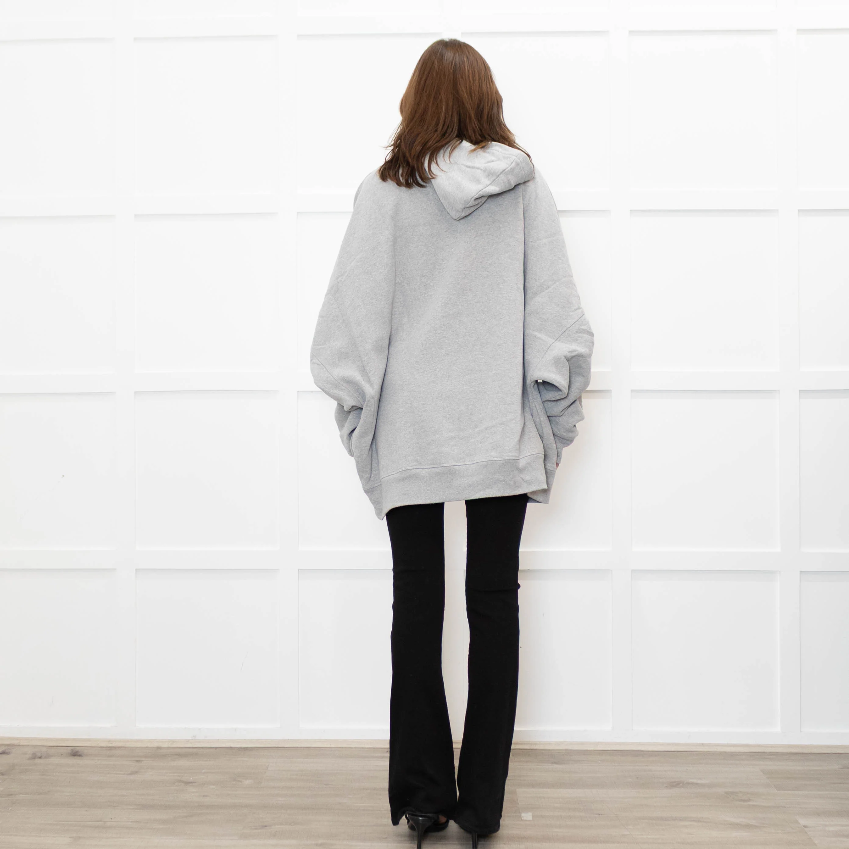 Raey Oversized Grey Hoodie - Image 5