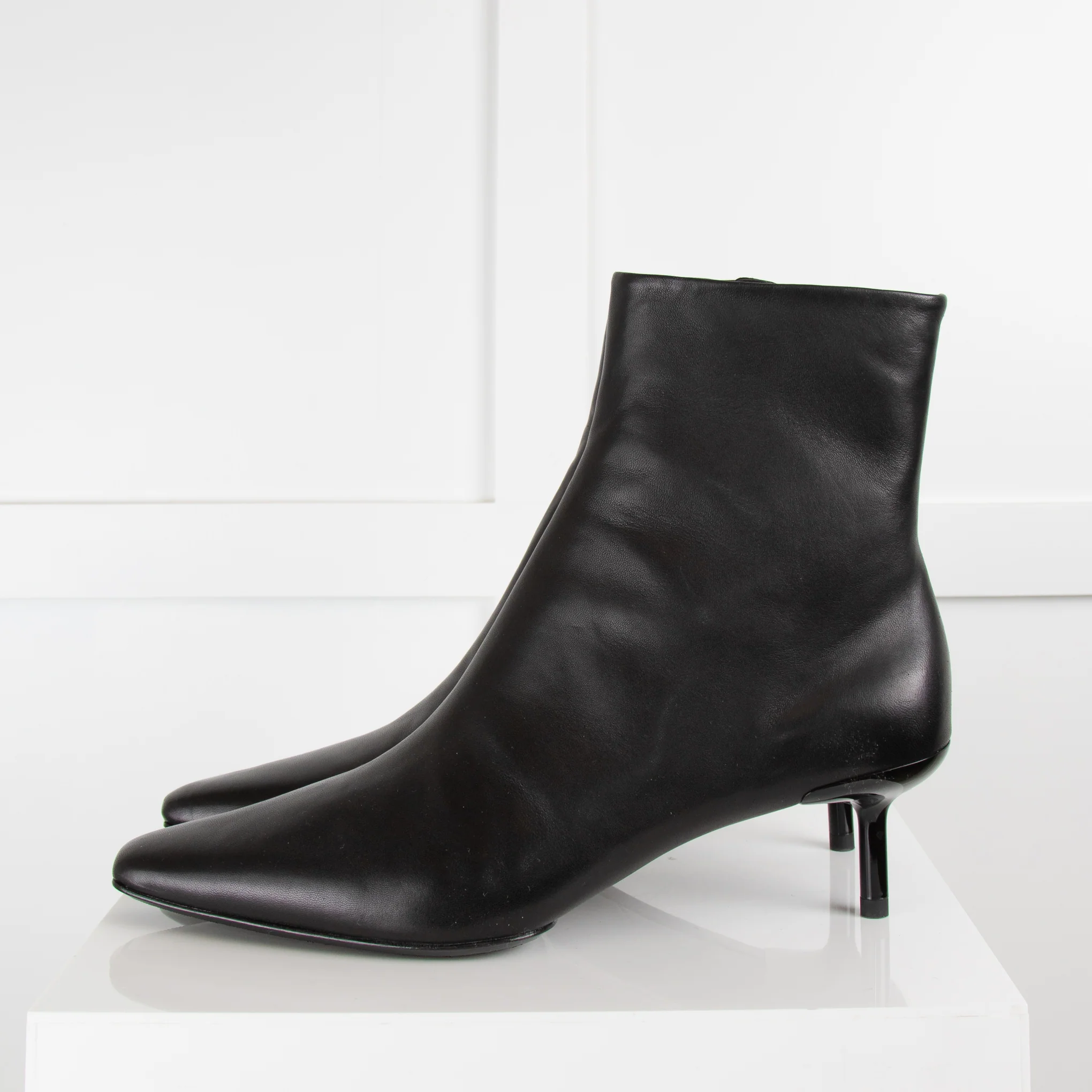 Rag and Bone Black Rio Leather Ankle Boots - Image 3