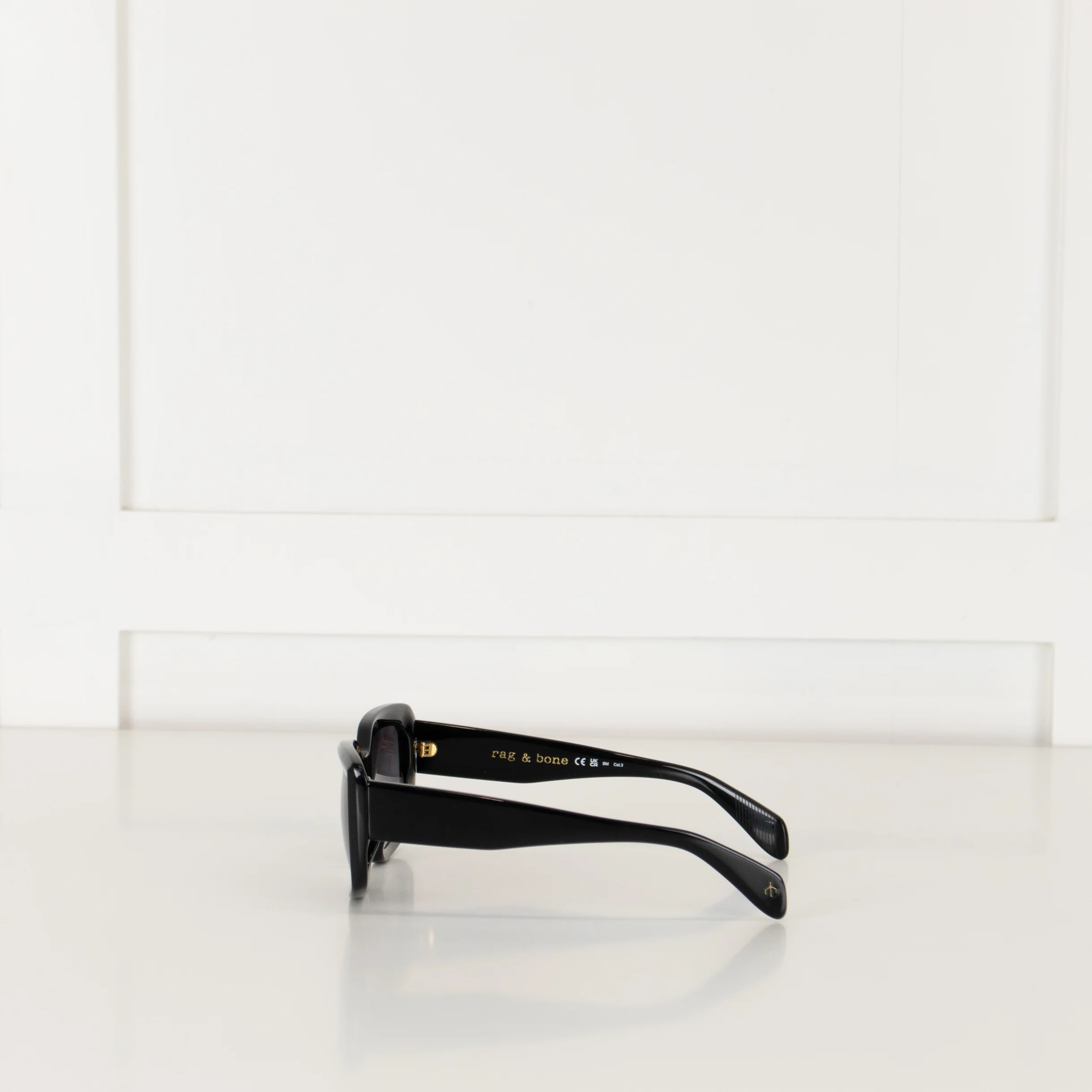 Rag & Bone Black Acetate Sunglasses - Image 5