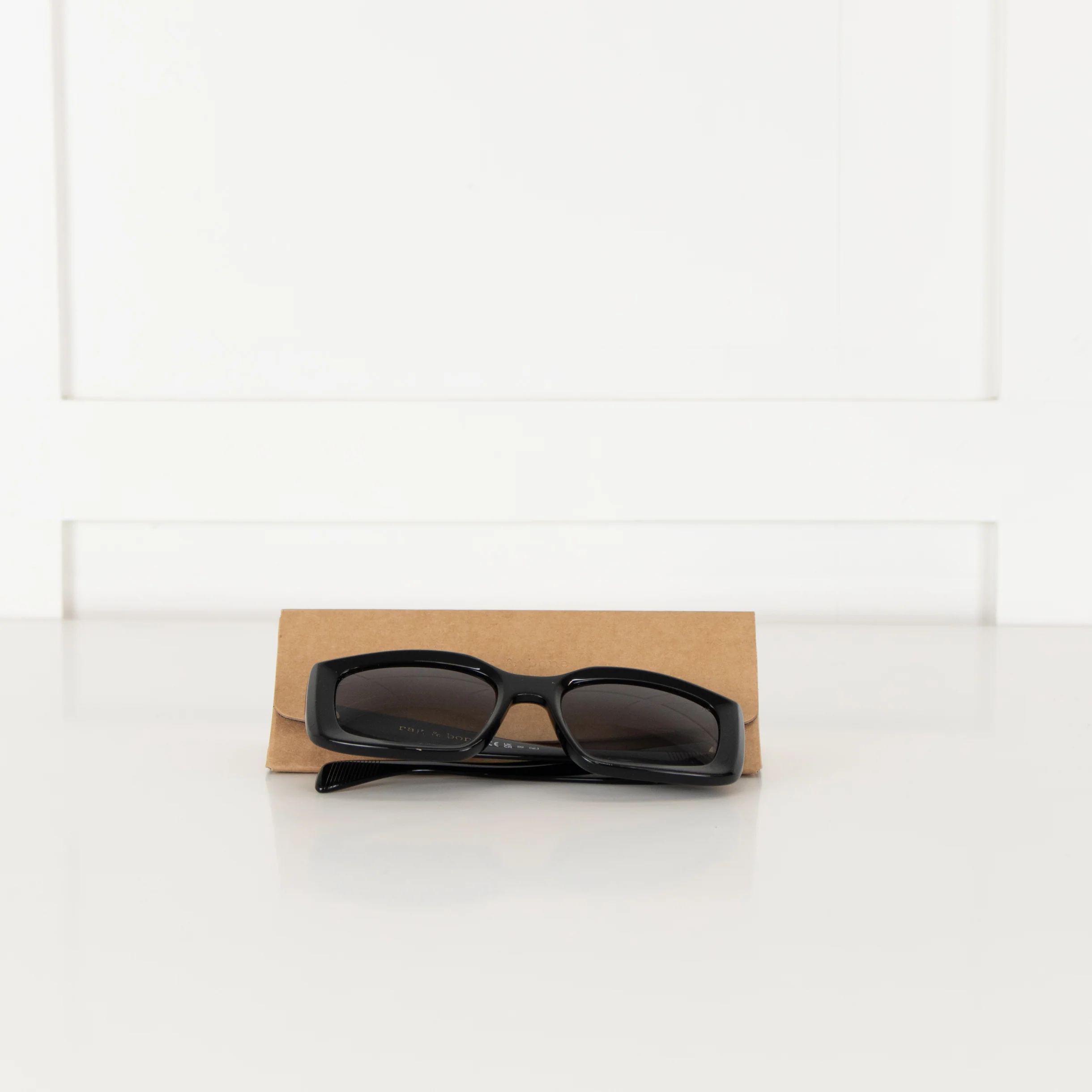 Rag & Bone Black Acetate Sunglasses - Image 6