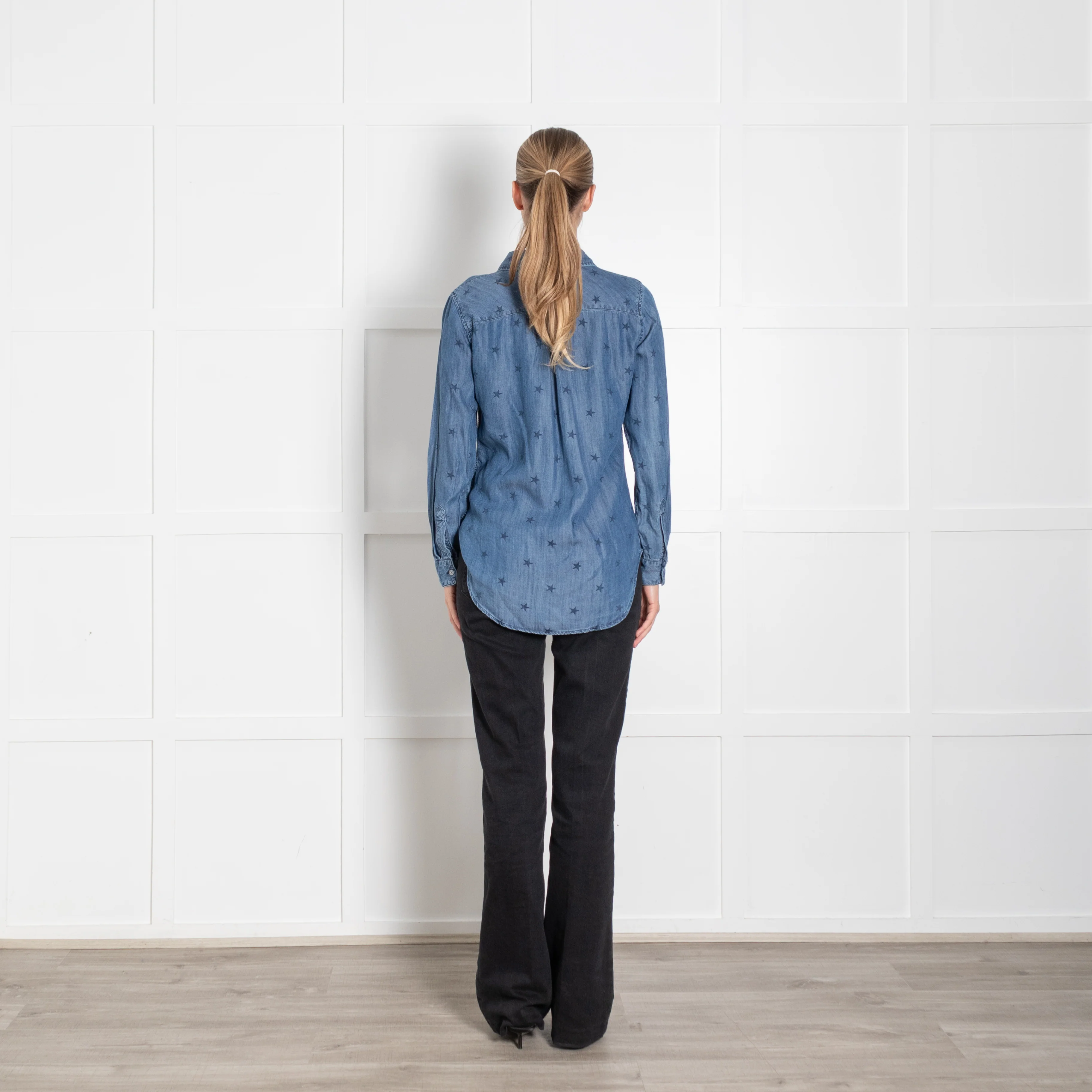 Rails Blue Star Print Shirt - Image 5