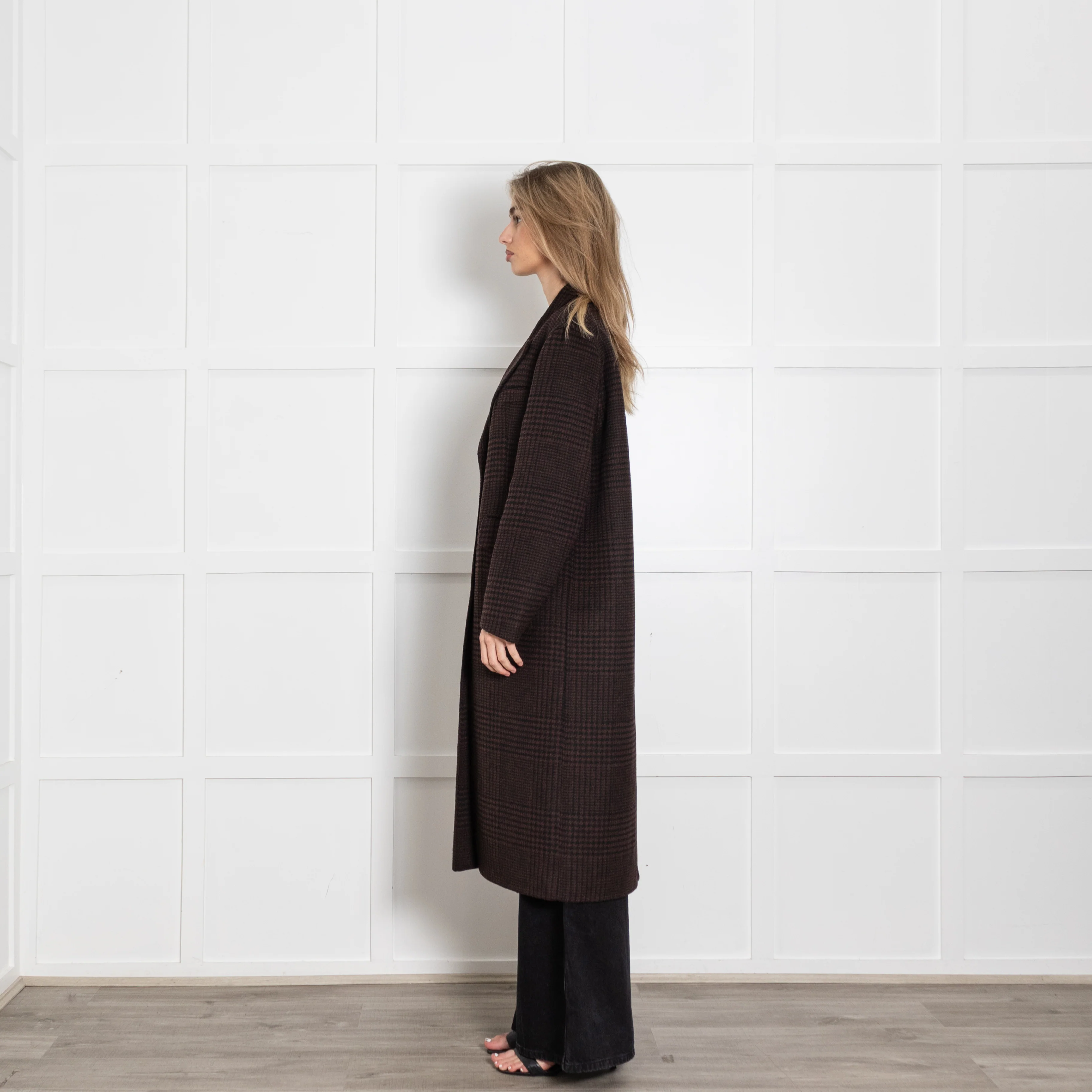 Rails Gallery Coat Espresso Houndstooth - Image 4