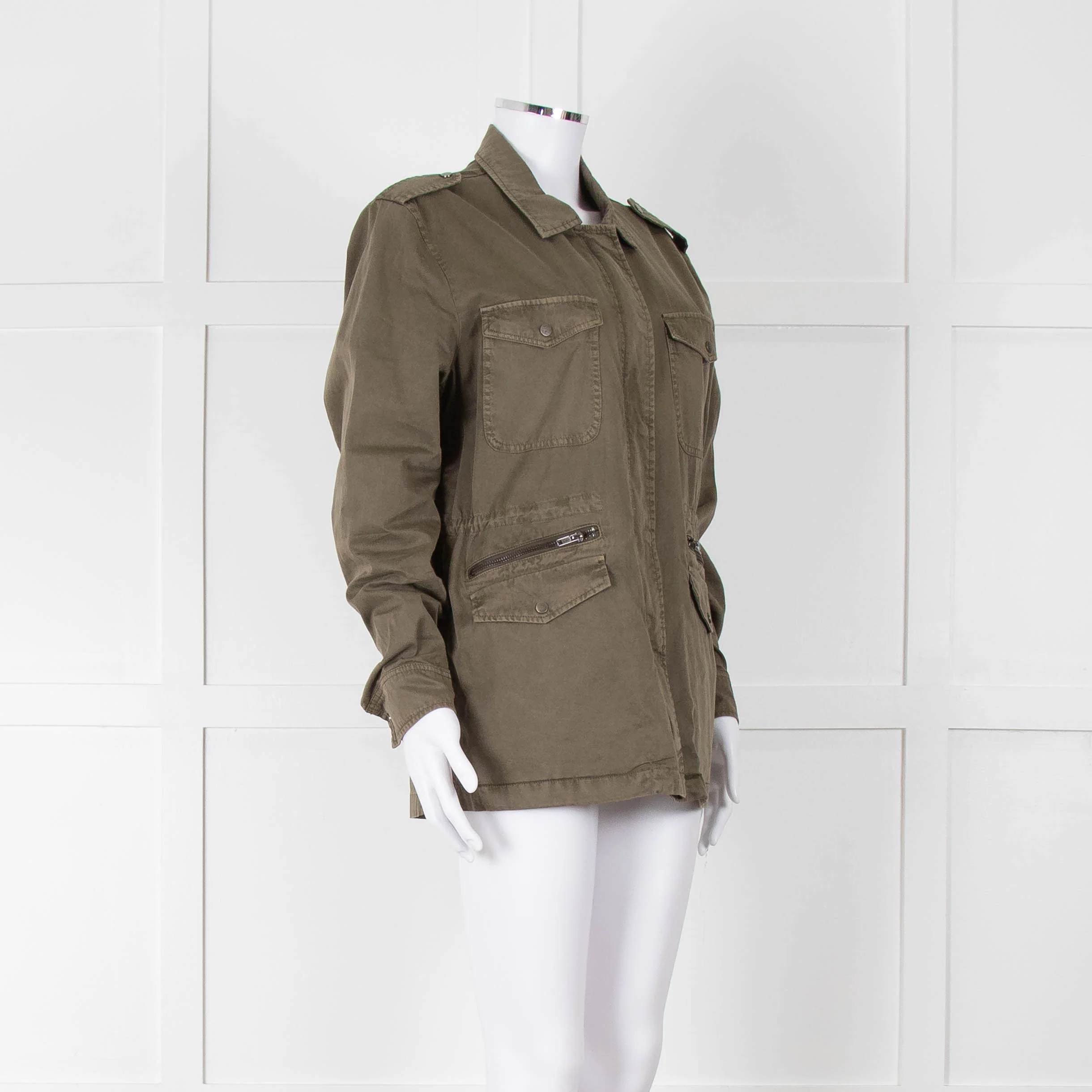Rails Khaki Jacket With Pockets - Image 2