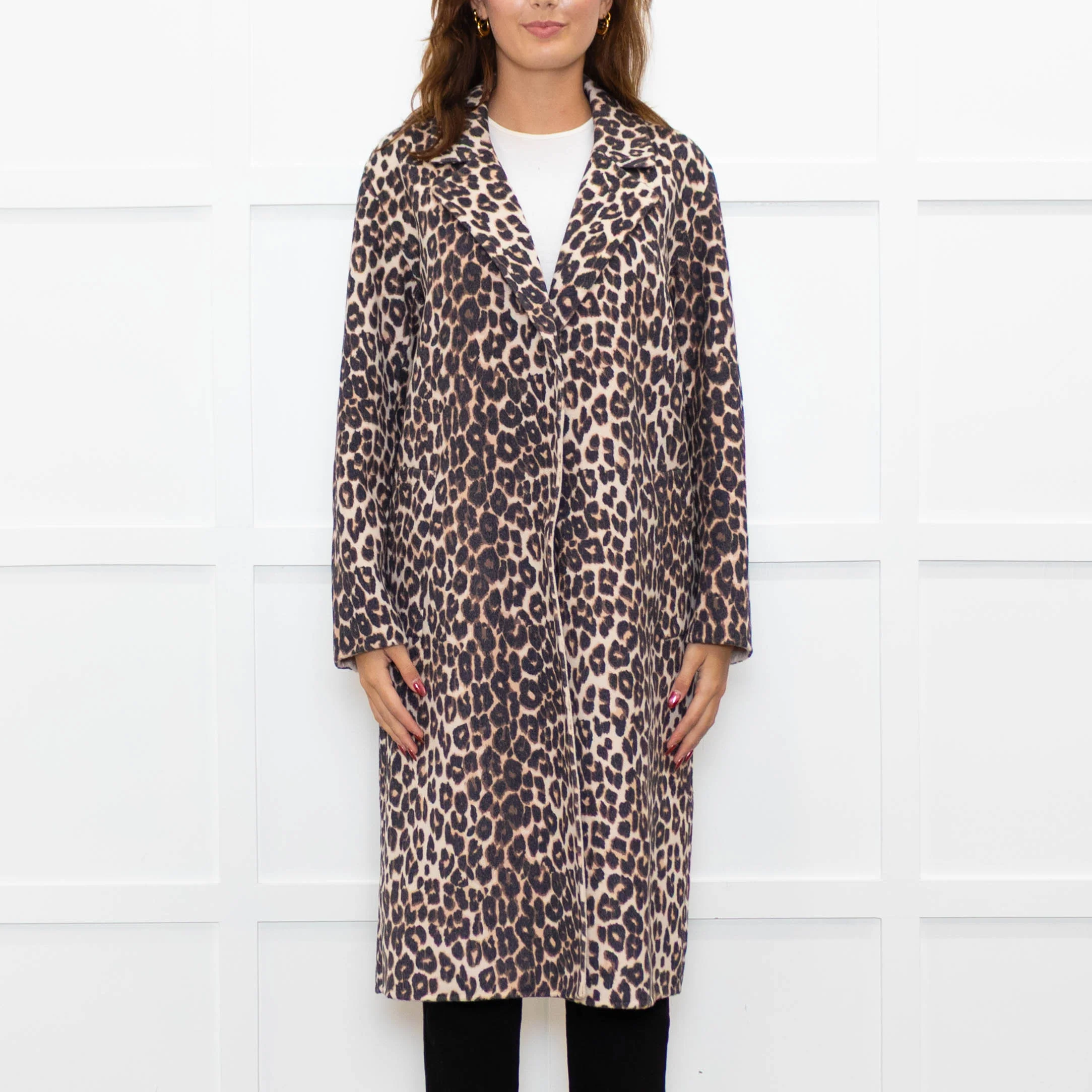 Rails Leopard Print Double Faced Coat - Image 2