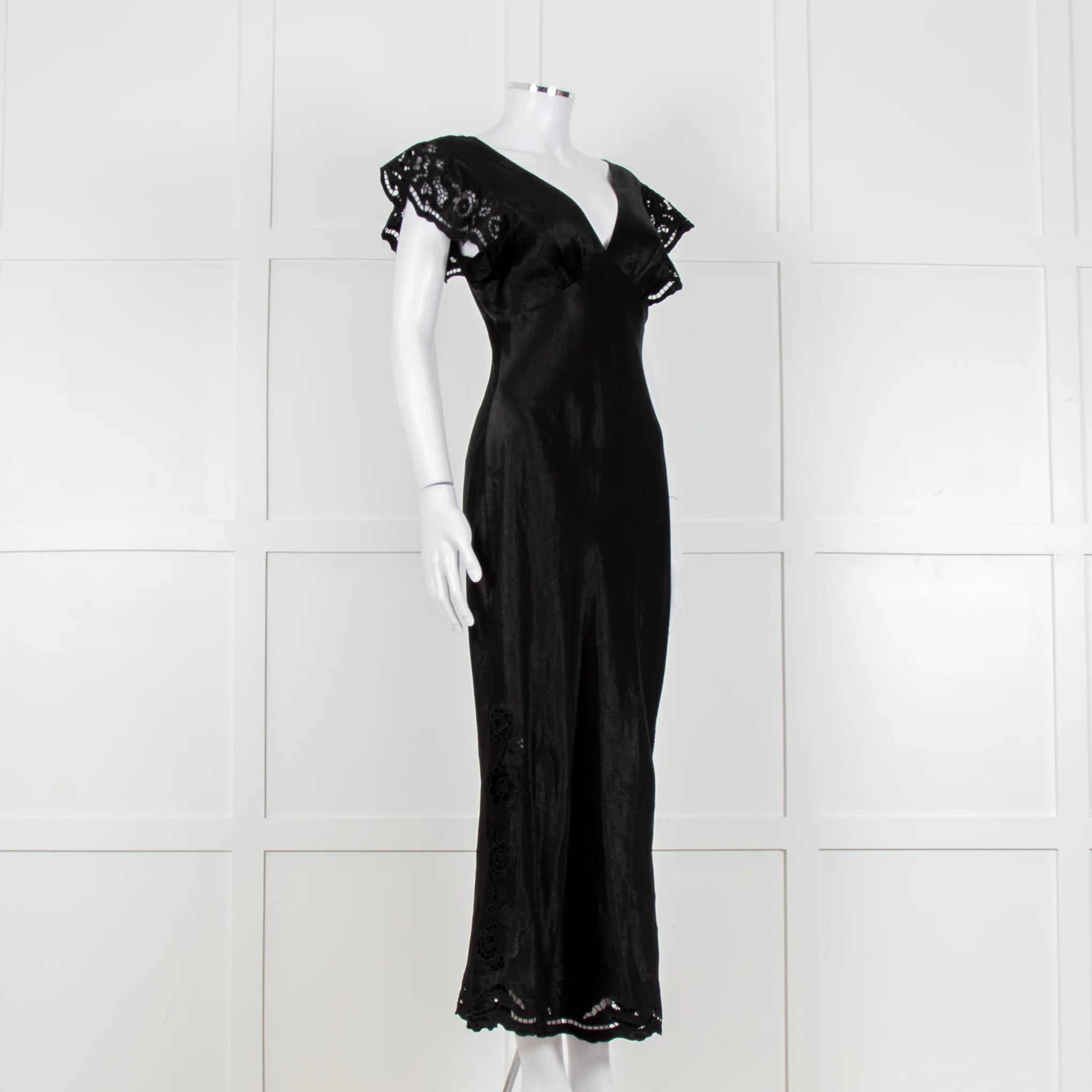 Rails McKenna Black Eyelet Maxi Dress - Image 2