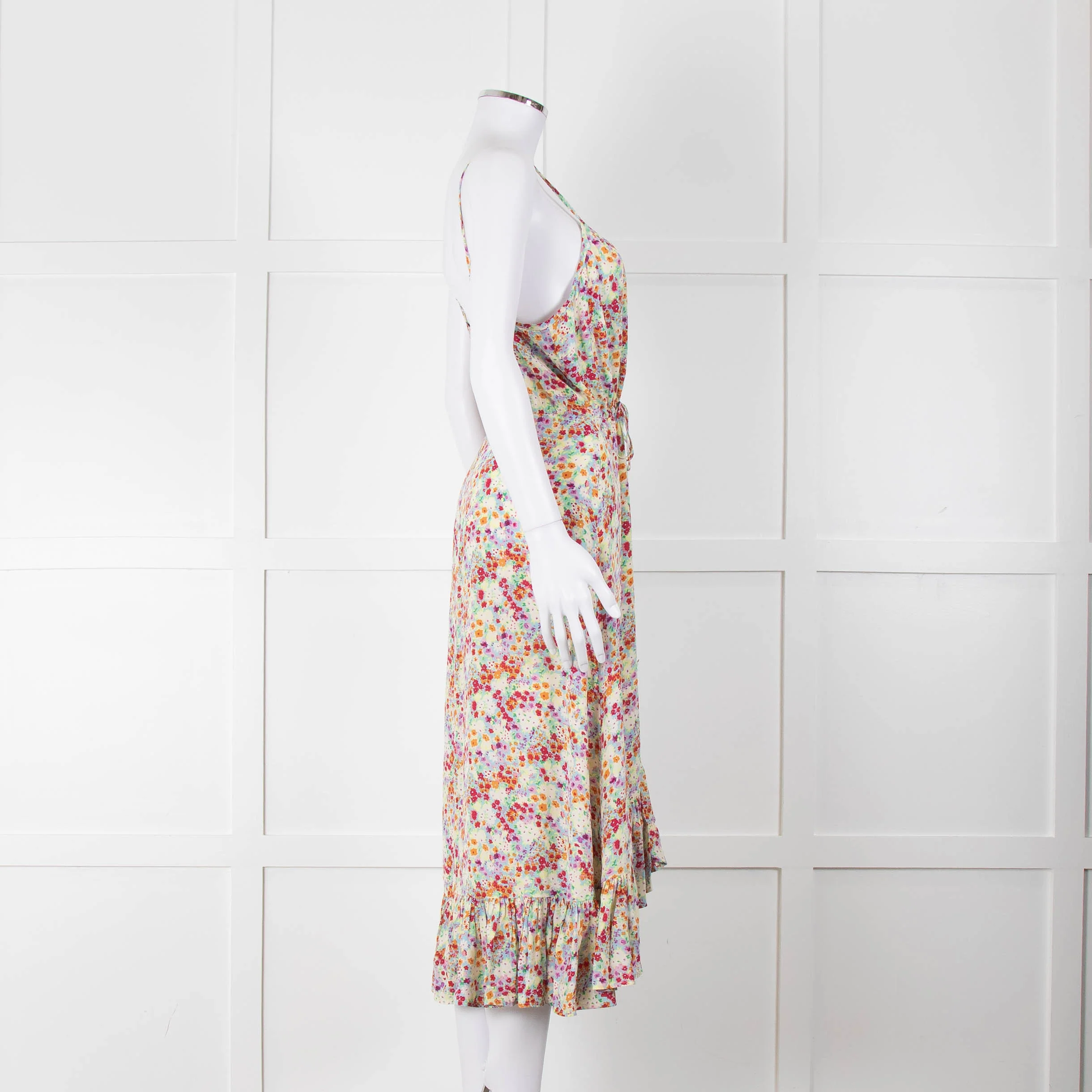 Rails Strappy Pink, Purple, Yellow and Green Midi Dress - Image 3