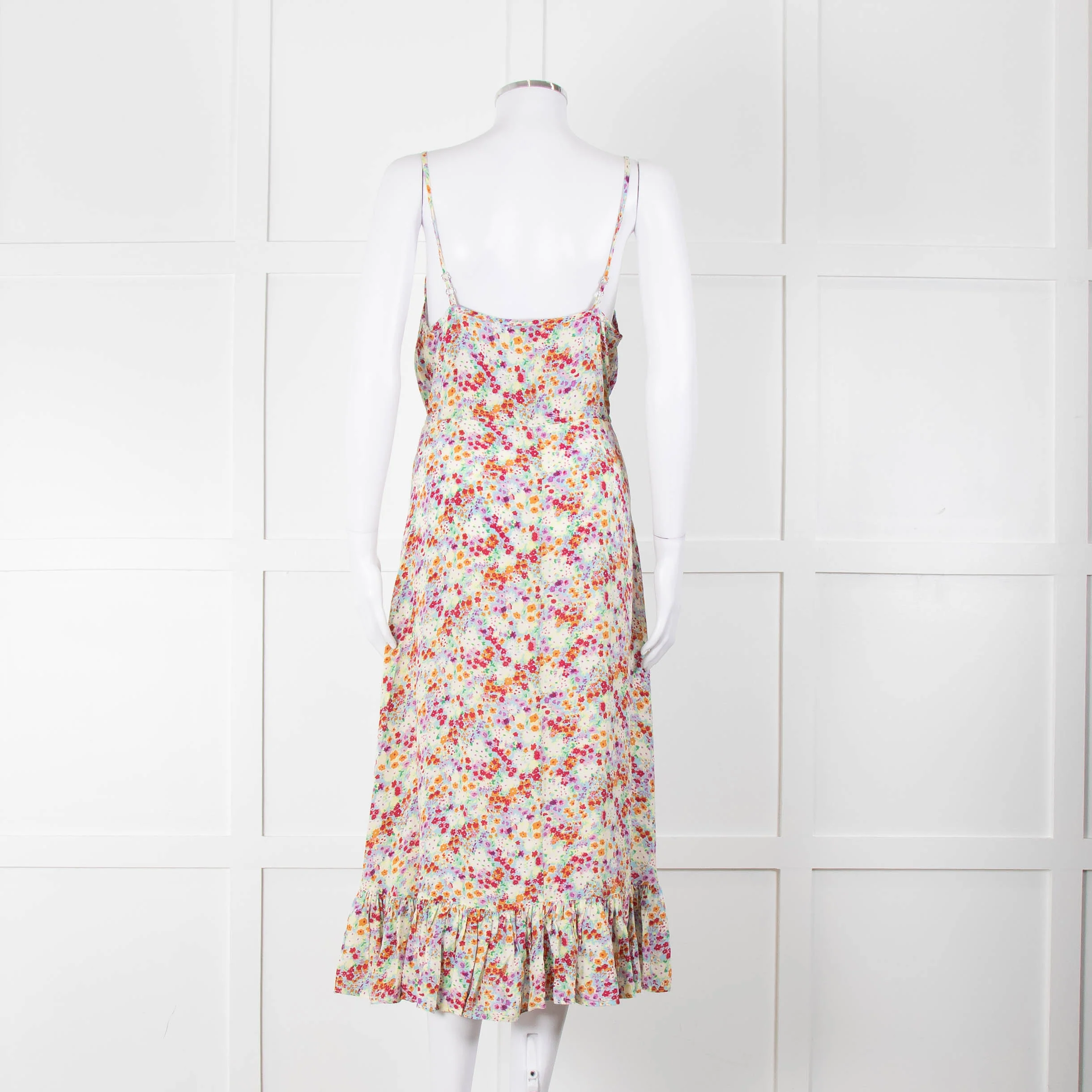 Rails Strappy Pink, Purple, Yellow and Green Midi Dress - Image 5