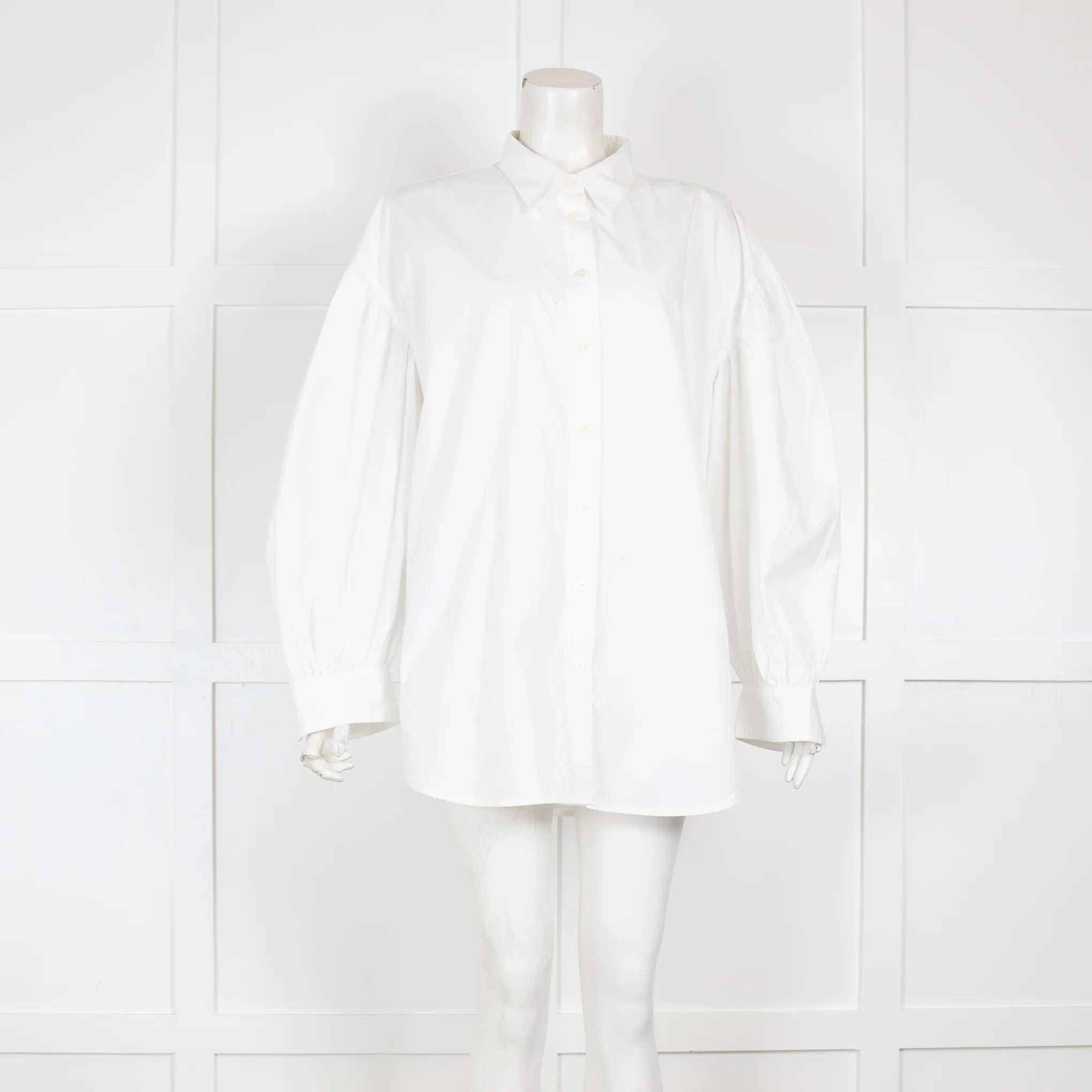 Ralph Lauren White Cotton Blouse