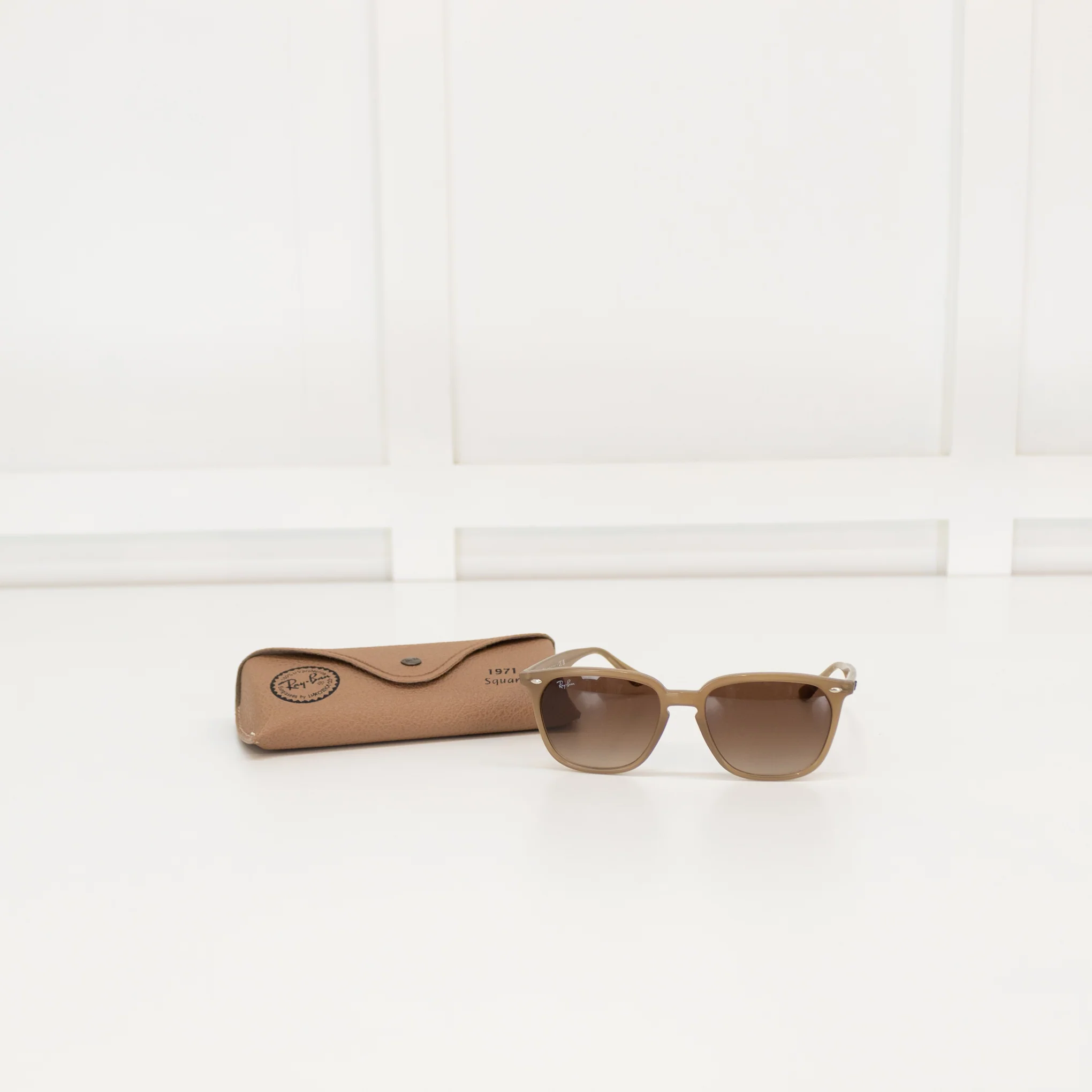 Ray- Ban Brown Acetate Sunglasses - Image 2