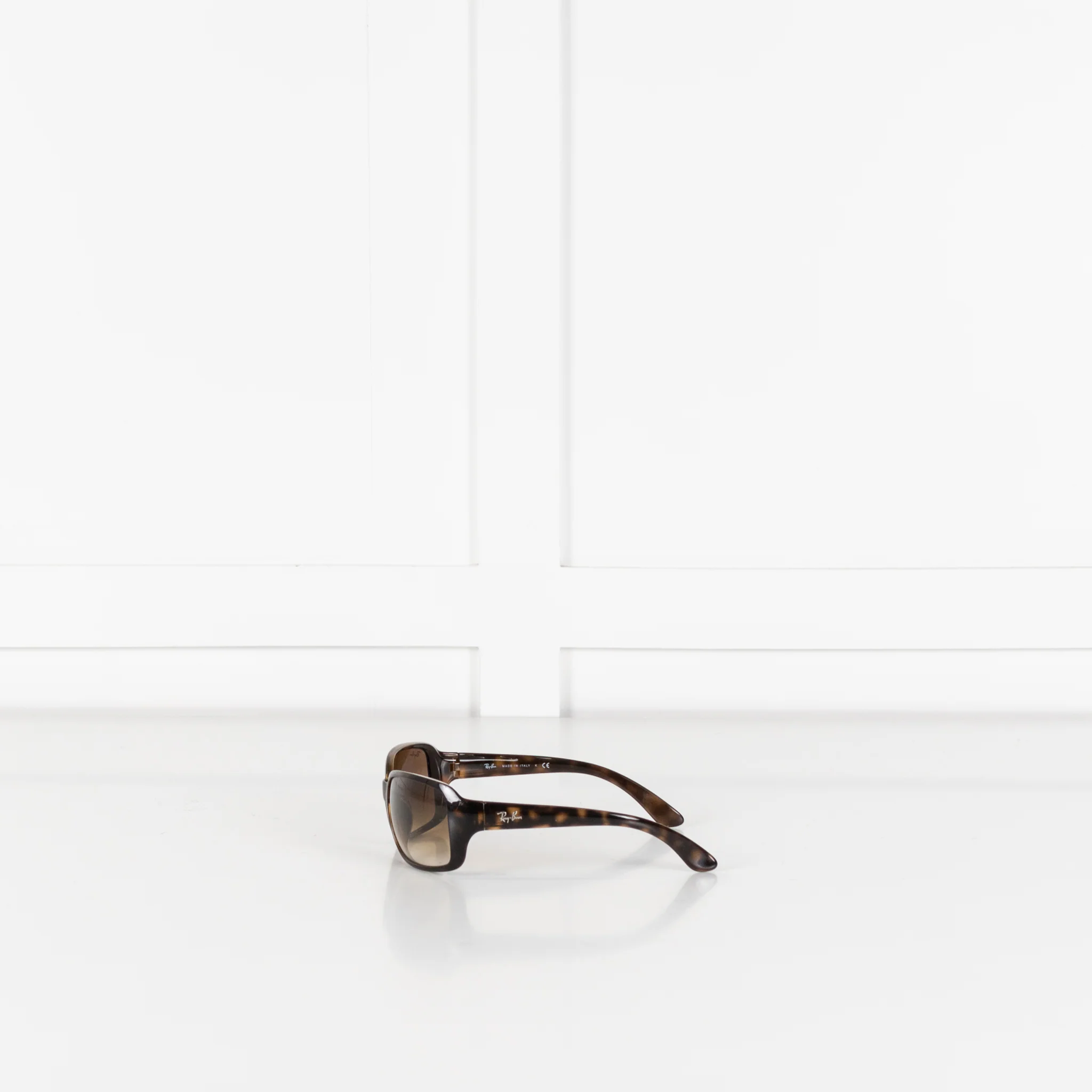 Ray-Ban Havana Brown Sunglasses With Gradient Lenses - Image 4