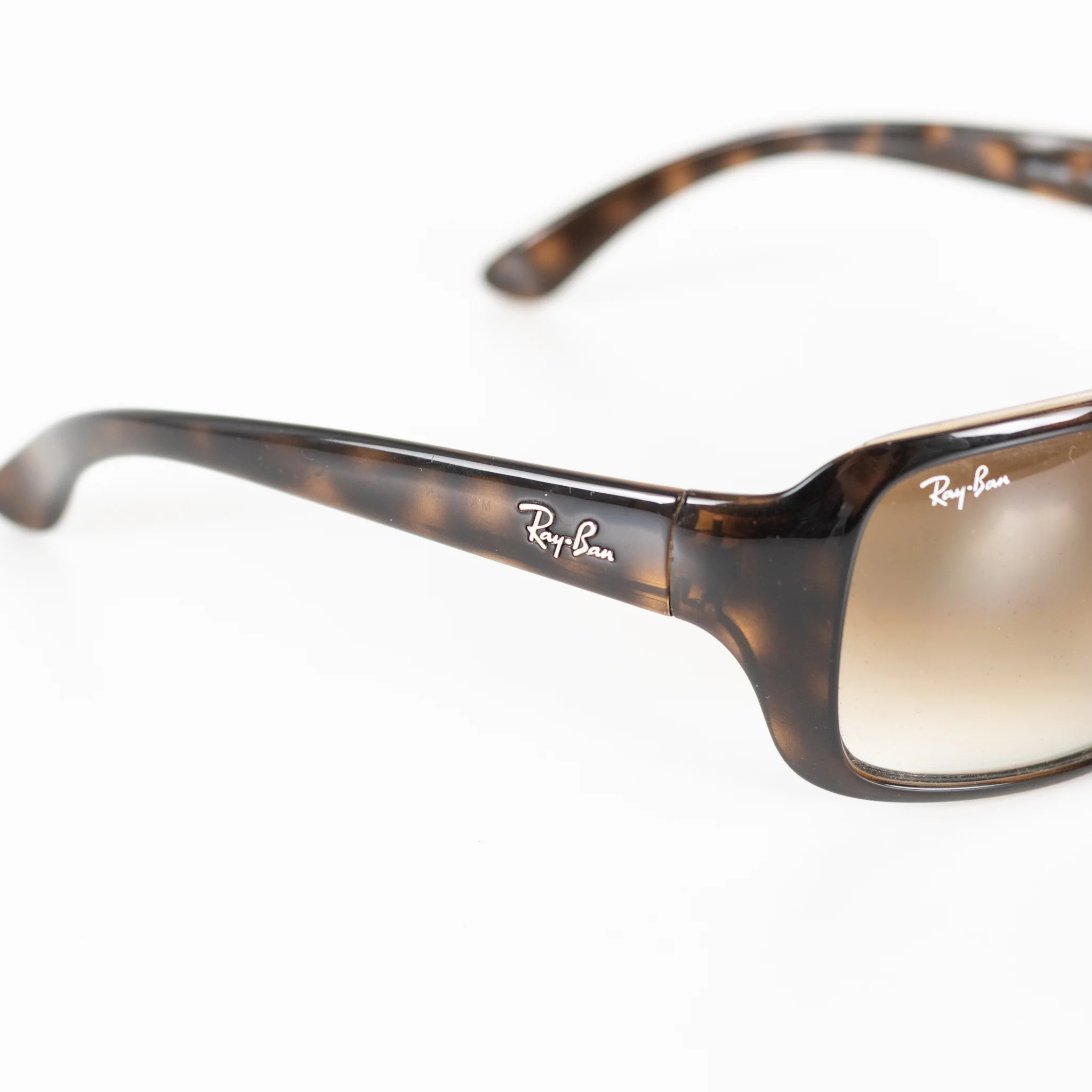 Ray-Ban Havana Brown Sunglasses With Gradient Lenses - Image 9