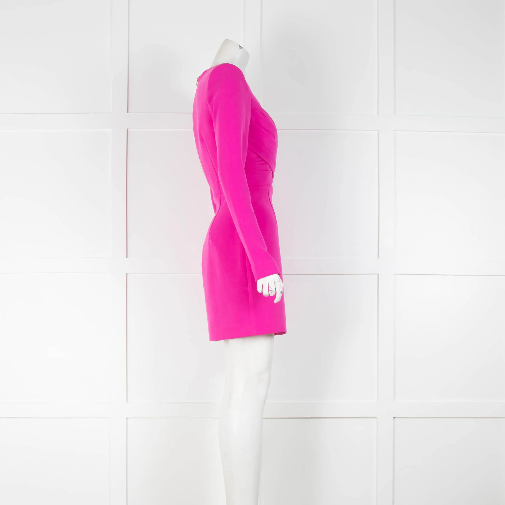 Rebecca Vallance Pink Square Neck Mini Dress - Image 2