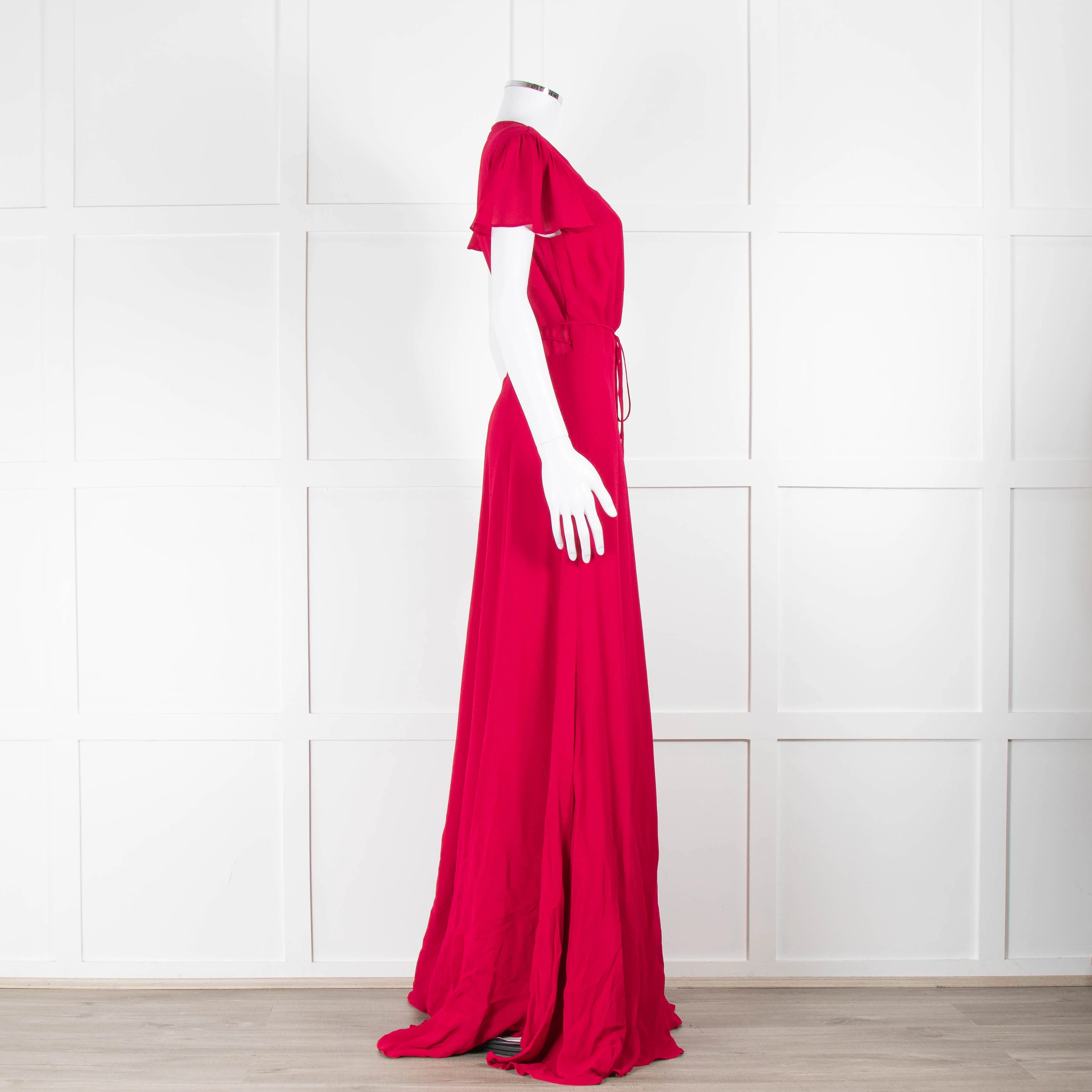 Reformation Cerise Maxi Wraparound Dress - Image 2