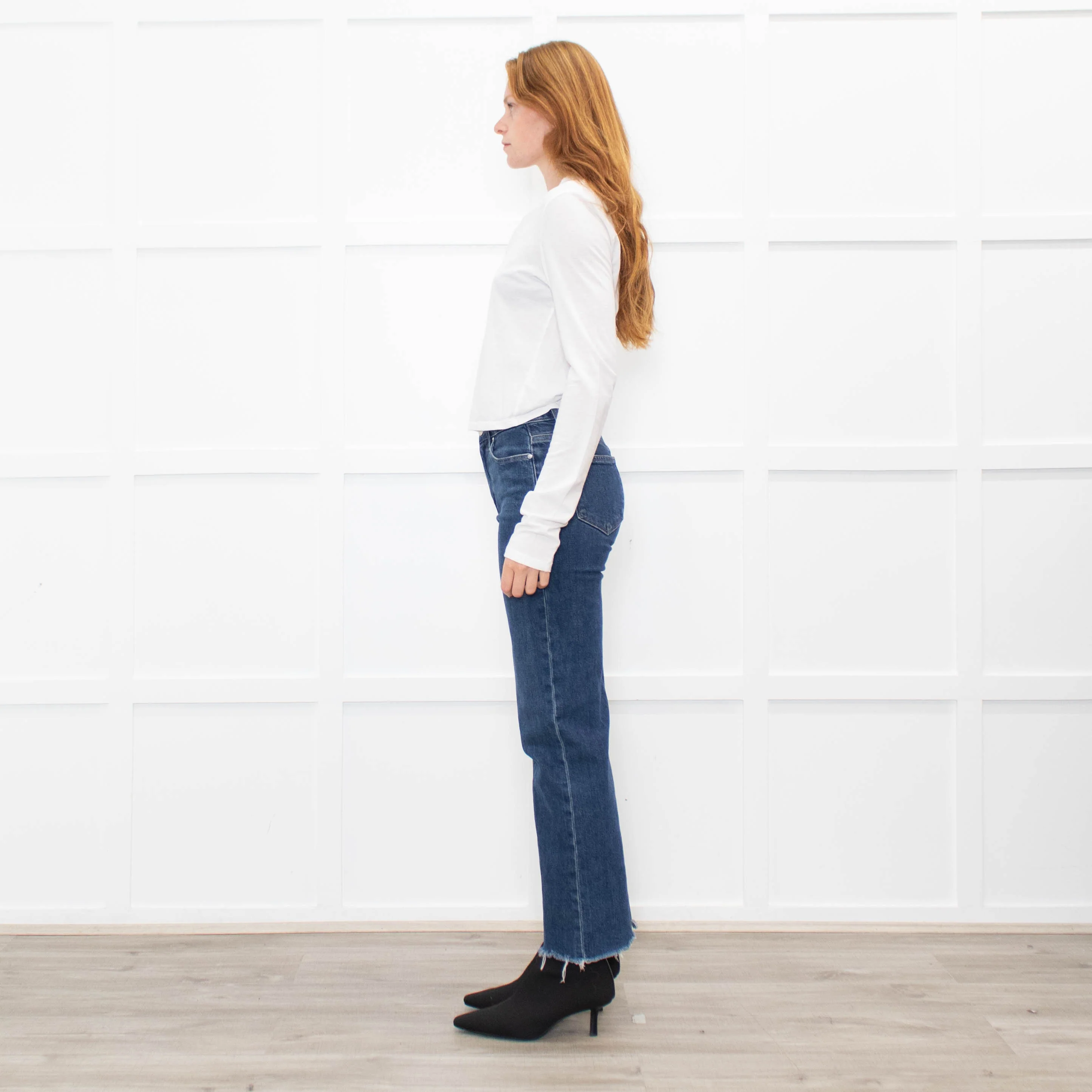 Reformation White Long Sleeve T-Shirt - Image 4
