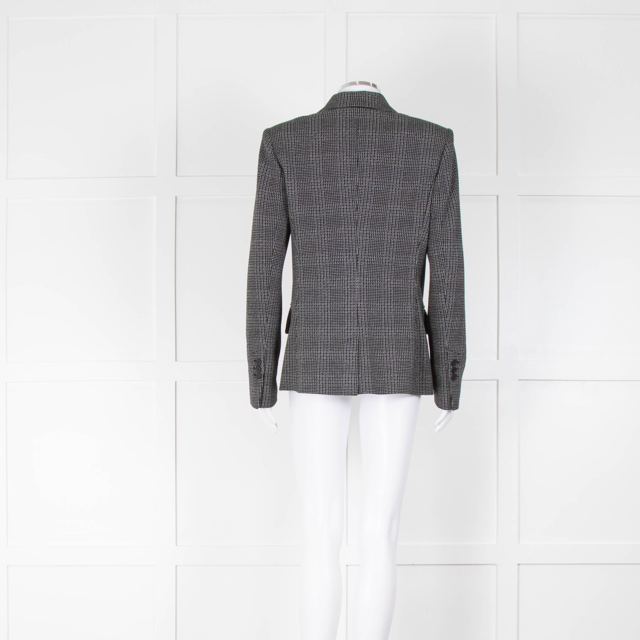 Riani Black Speckle Double Breasted Blazer - Image 3