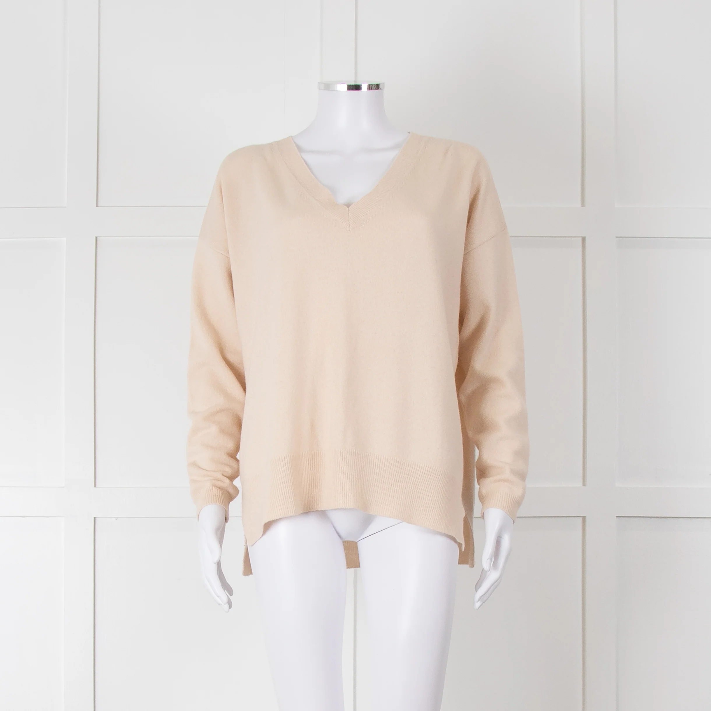 Riani Cream V Neck Jumper