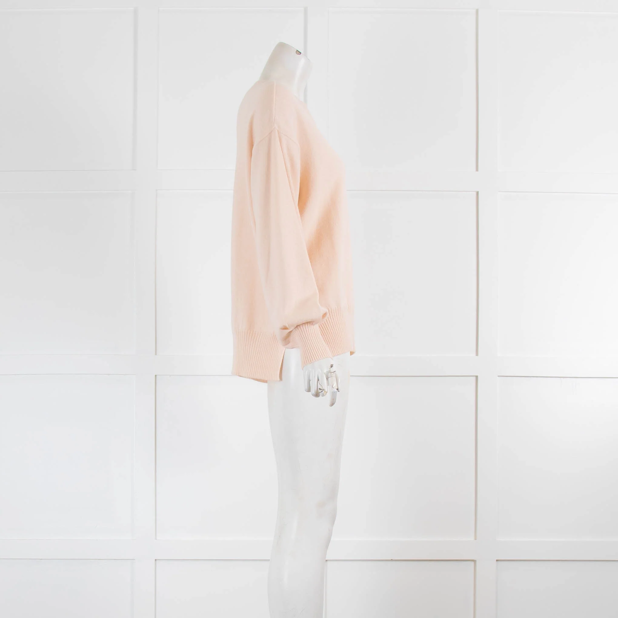 Riani Peach Pink Fine Knit Jumper - Image 2