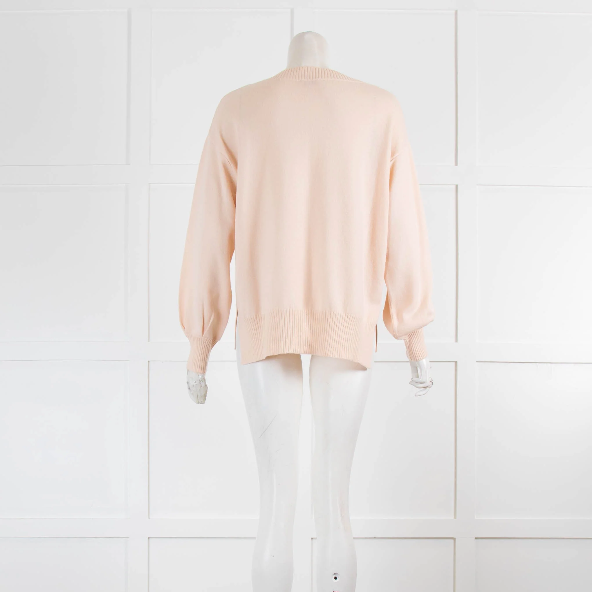 Riani Peach Pink Fine Knit Jumper - Image 3