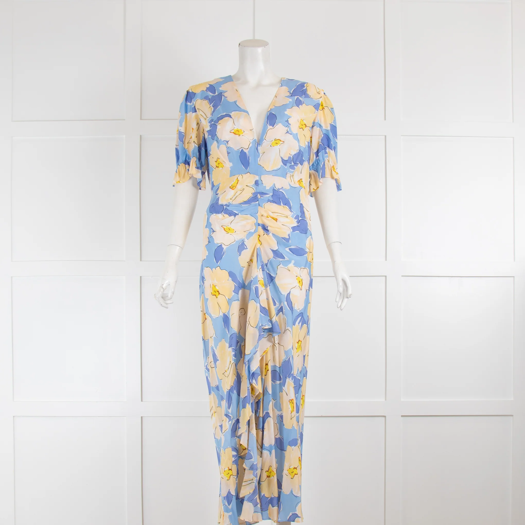 Rixo Ariel Dress in Muted Floral