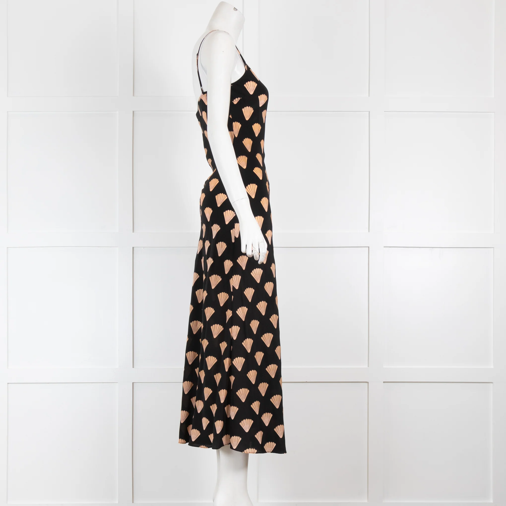 Rixo Shell Print Camisole Dress - Image 3