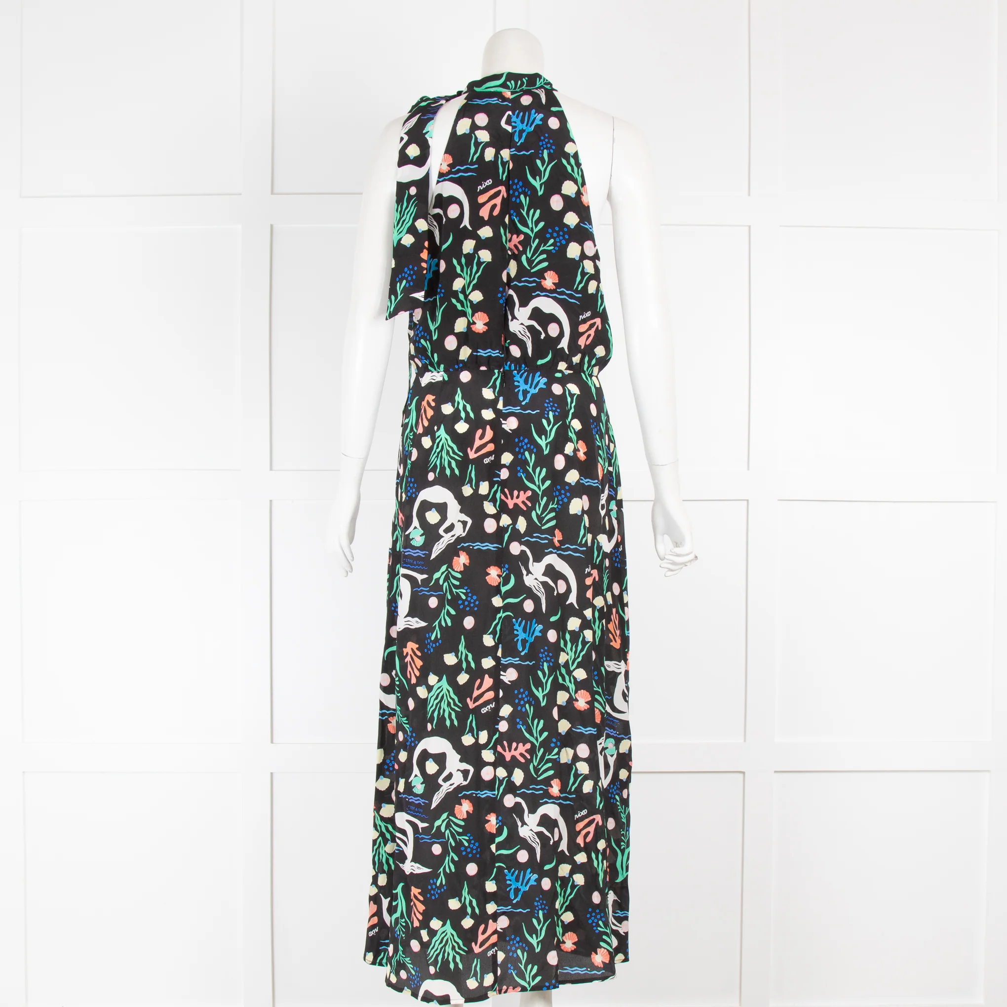 Rixo Valerie Halterneck Dress - Image 3
