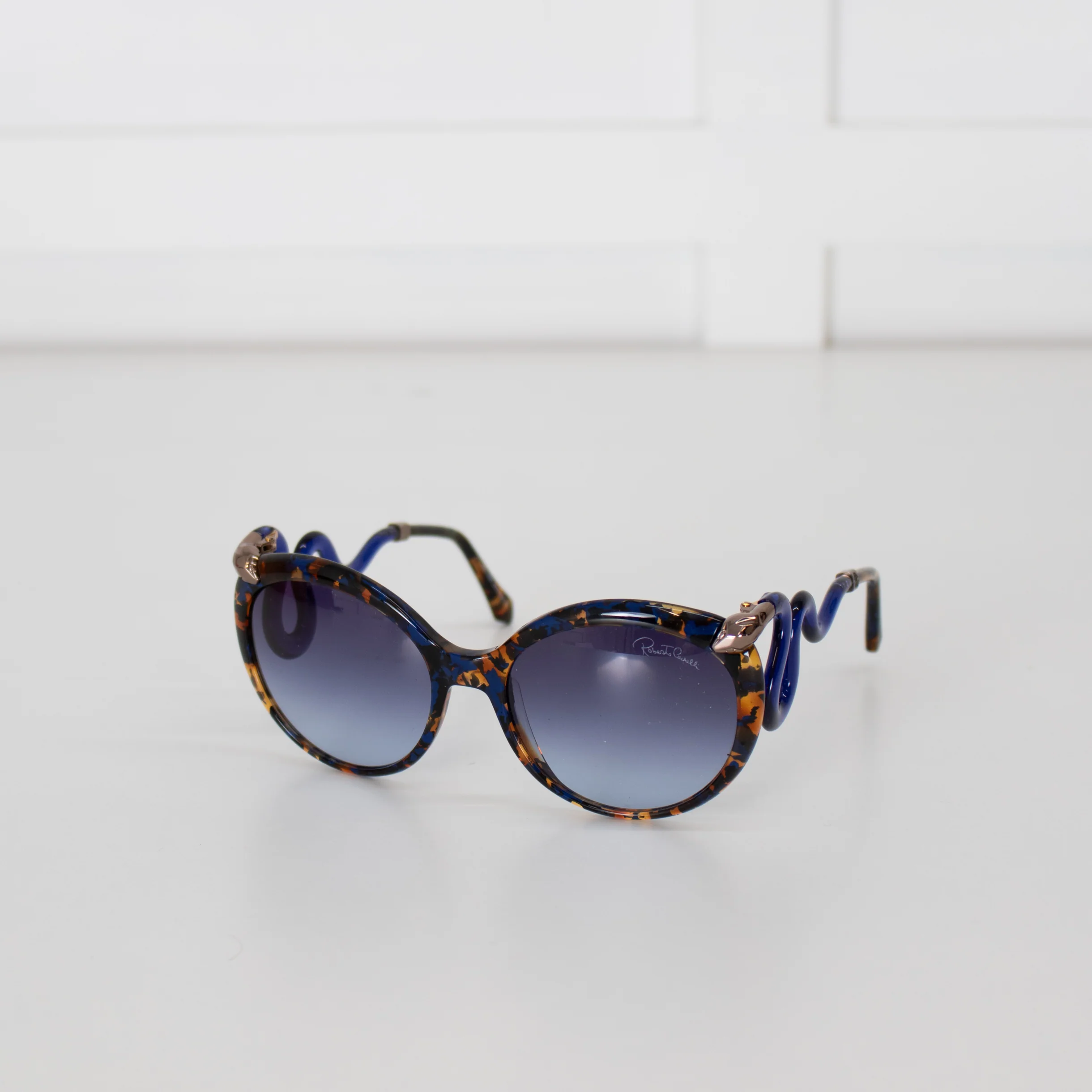 Roberto Cavalli Brown Castellina Sunglasses - Image 4