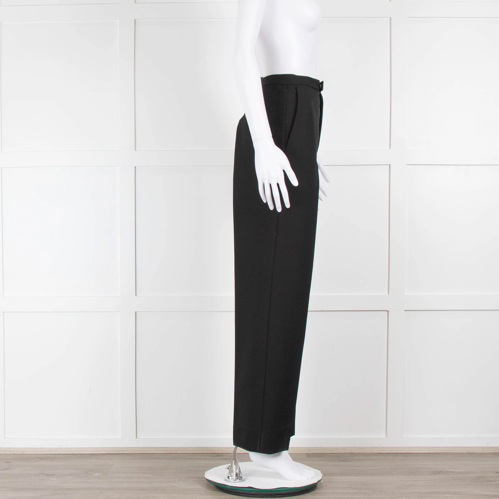 Rohe Wool Tailored Trousers in Black - Image 2