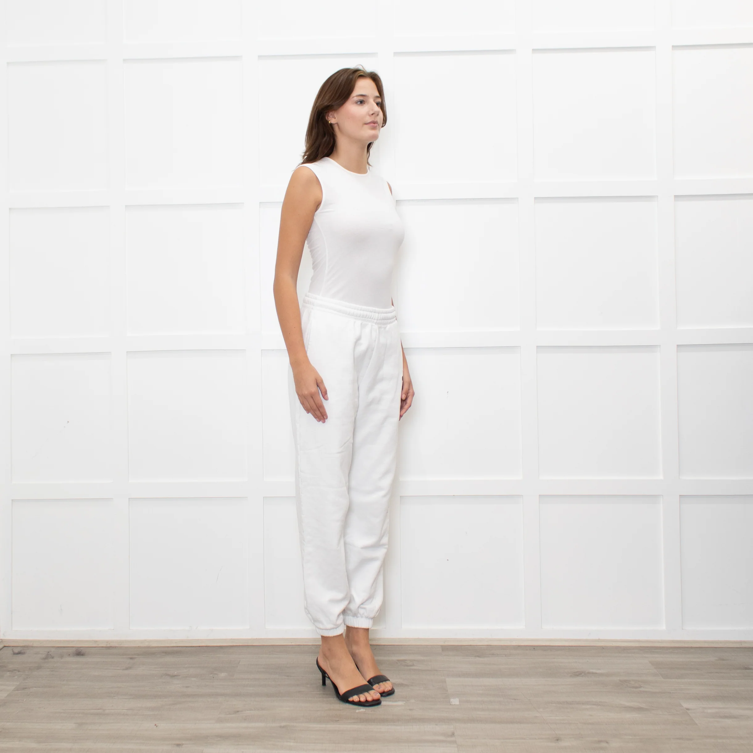 Rotate by Birger Christensen White Logo Joggers - Image 7