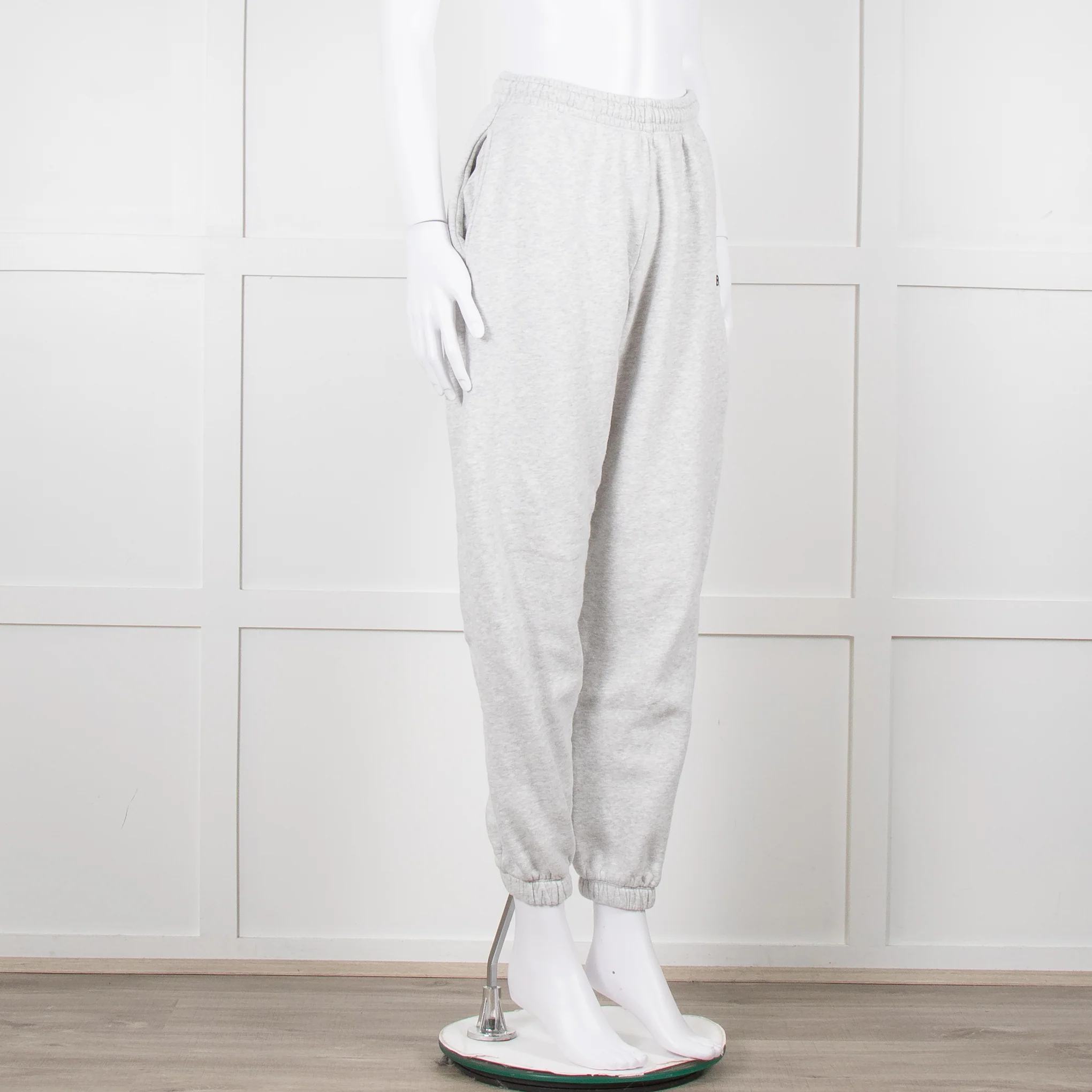 Rotate Grey Joggers With Logo On Front - Image 2