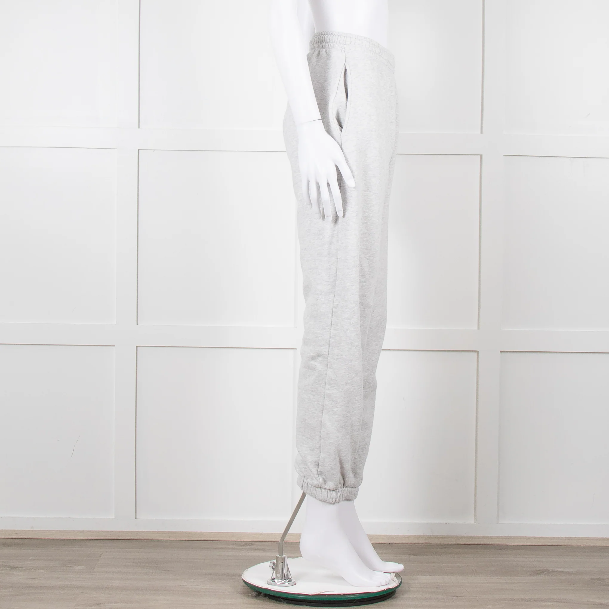Rotate Grey Joggers With Logo On Front - Image 3