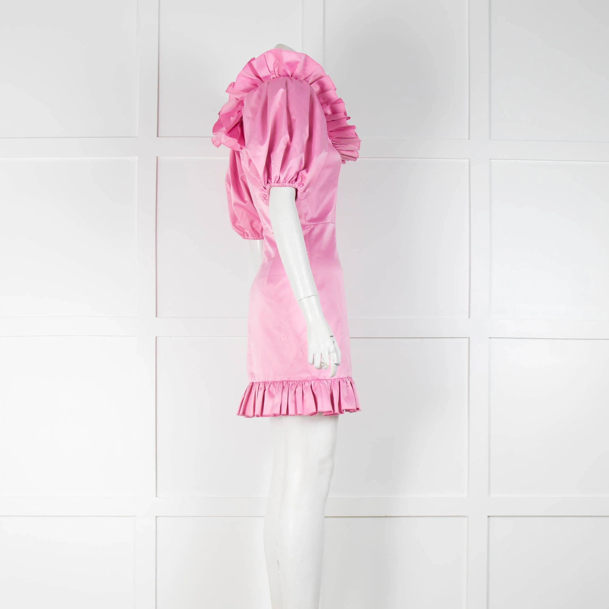 Rotate Pink Ruffle Mini Dress - Image 2