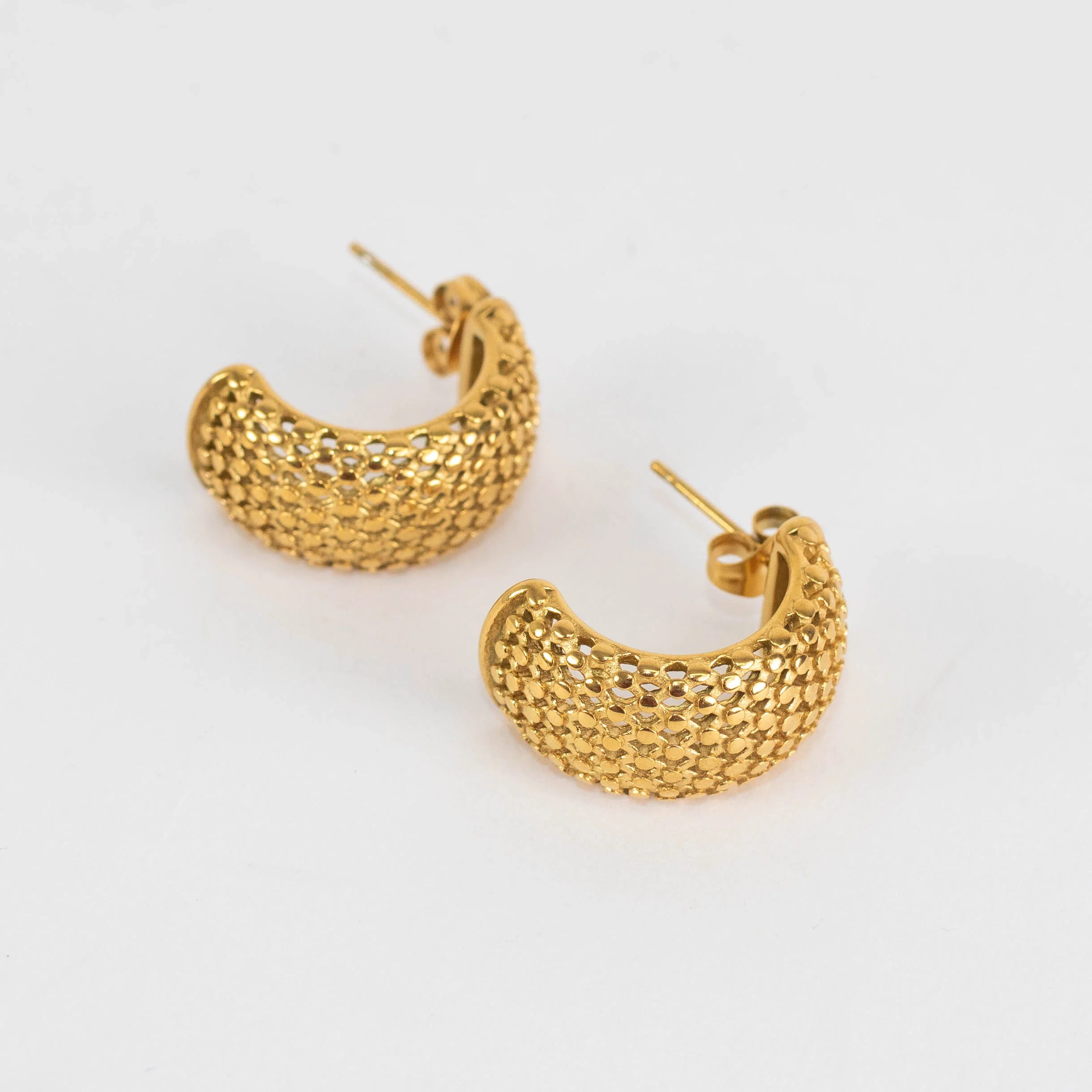 Sahira Gold Macie Hoop - Image 4