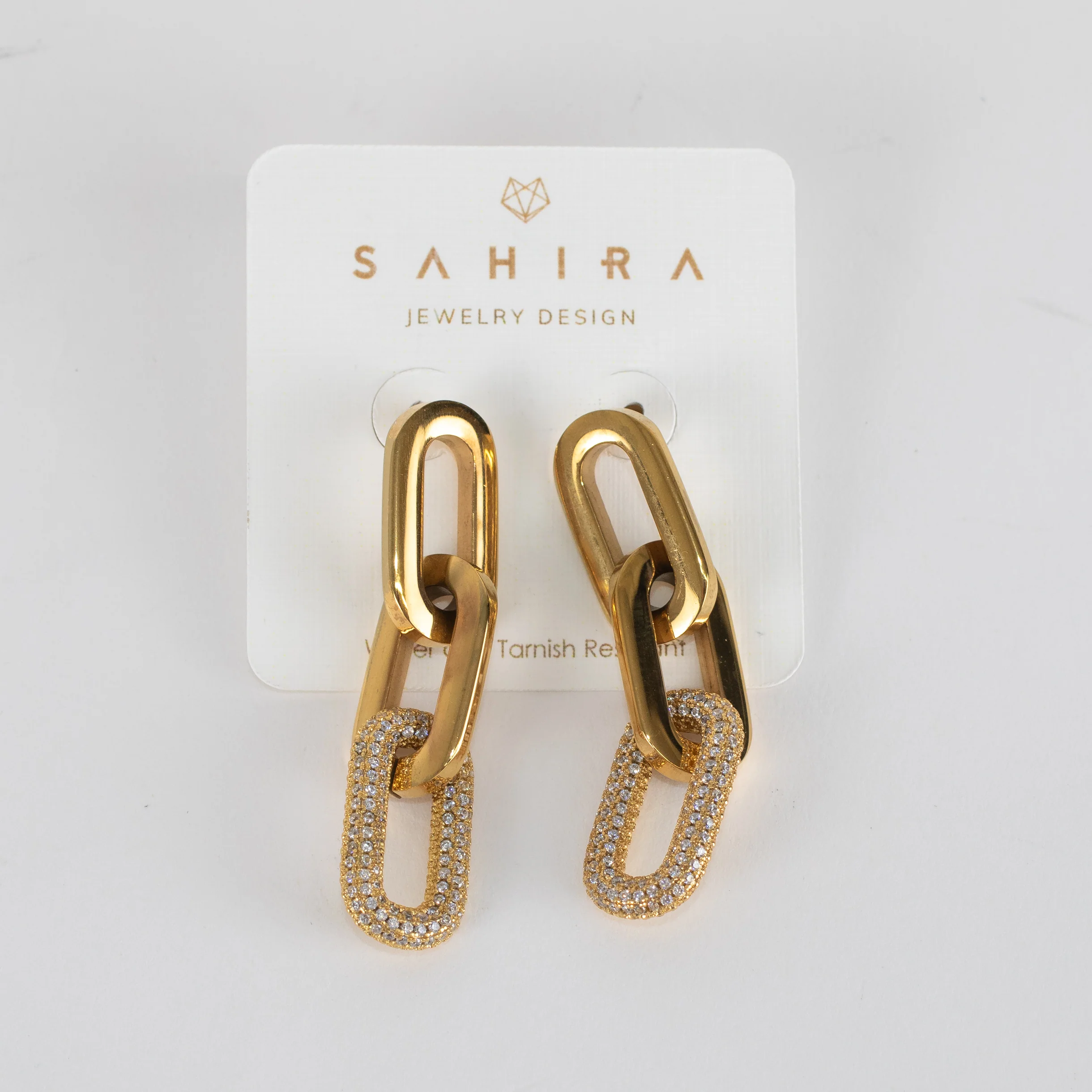 Sahira Jenna Pave Earrings
