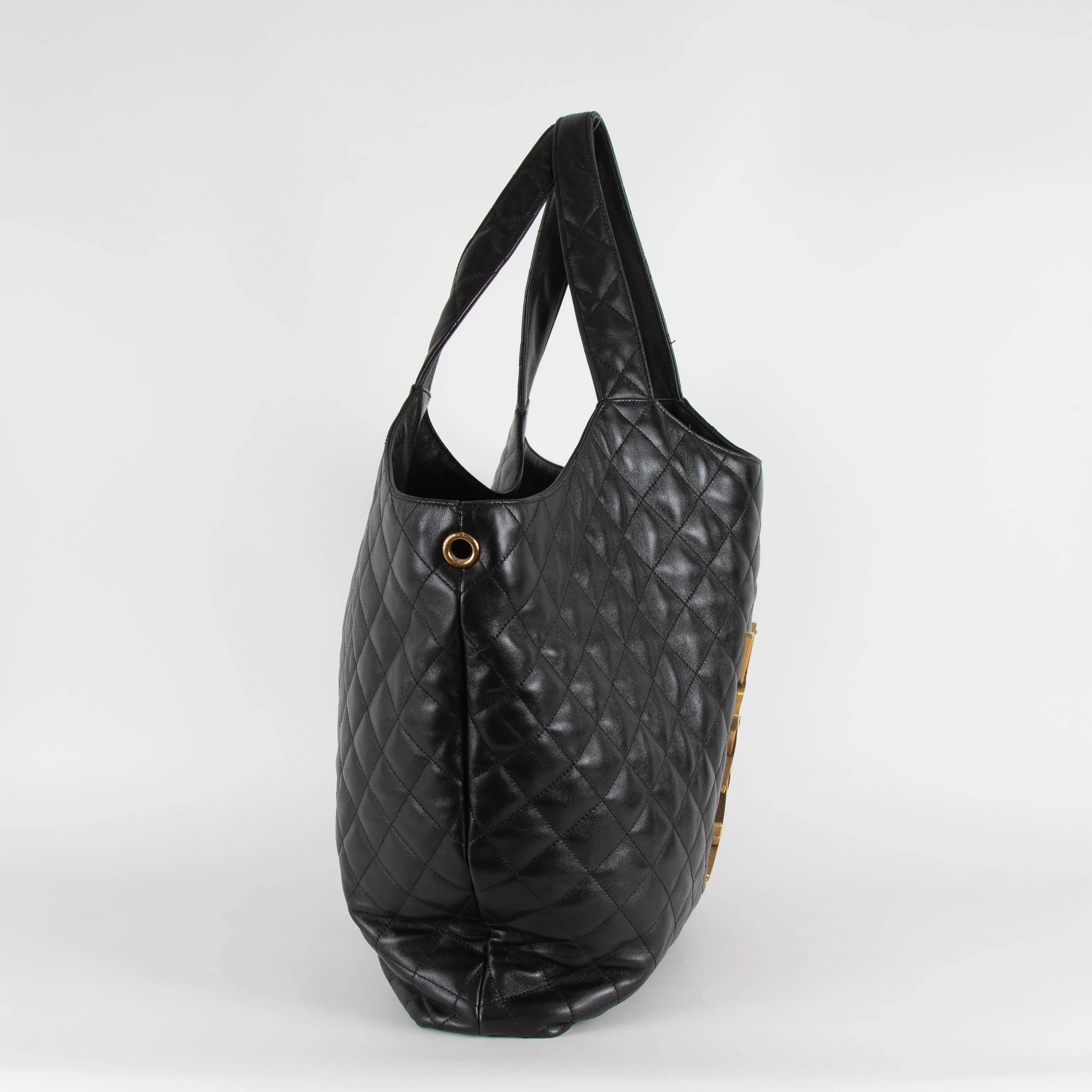 Saint Laurent Icare Quilte Top Handle Tote - Image 4