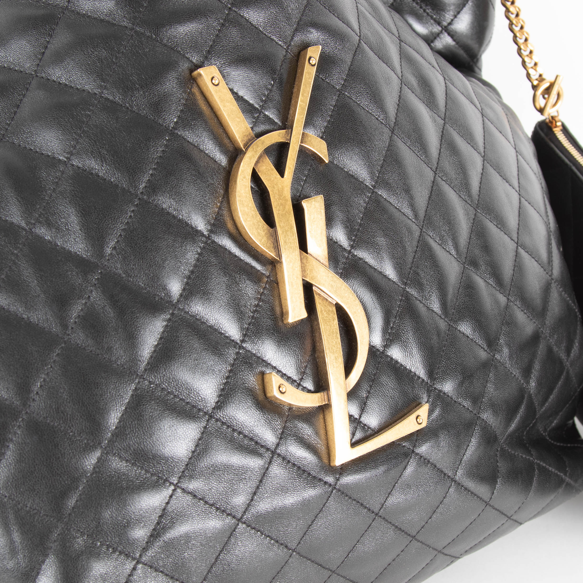 Saint Laurent Icare Quilte Top Handle Tote - Image 7