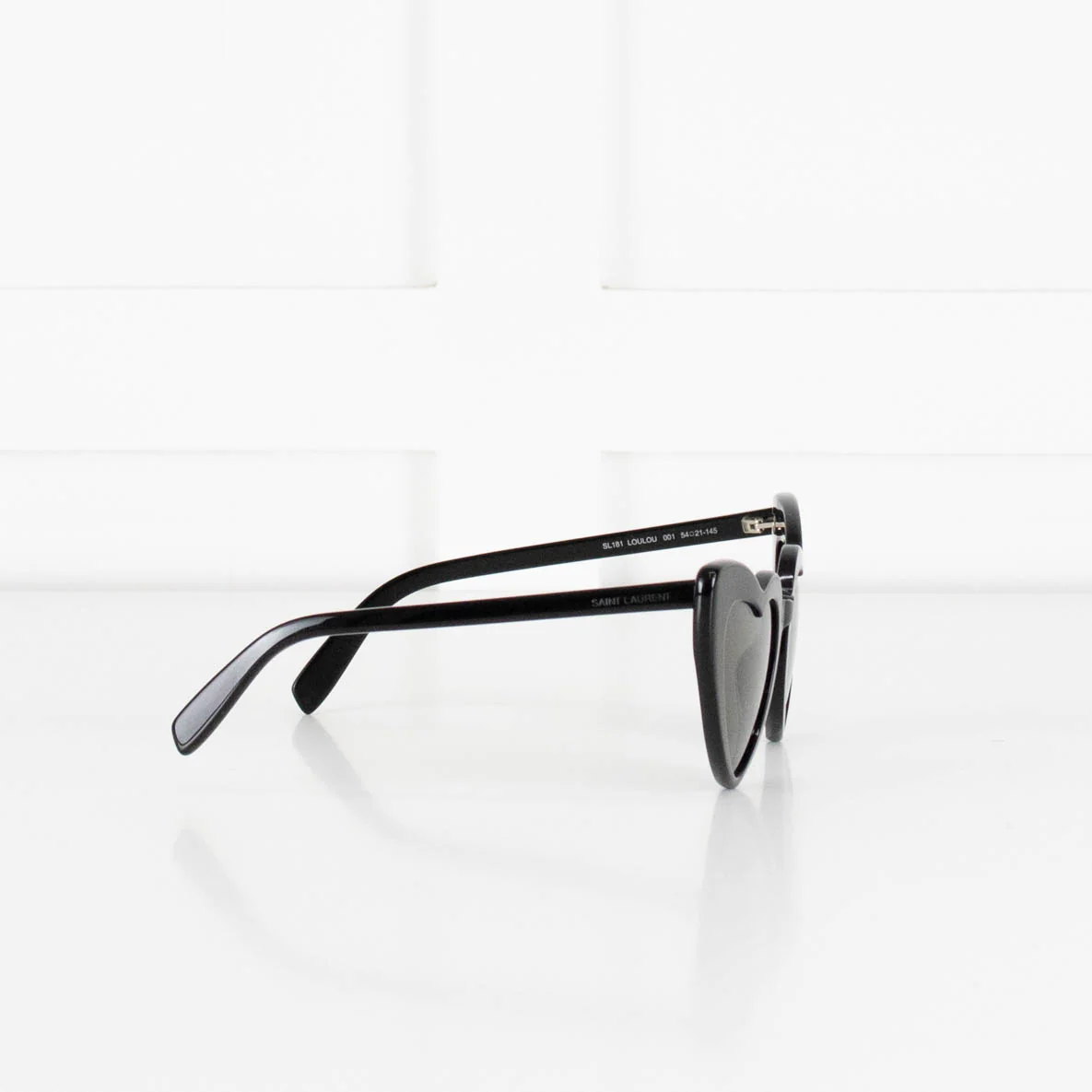 Saint Laurent Black Heart Frame Lou Lou Sunglasses - Image 6