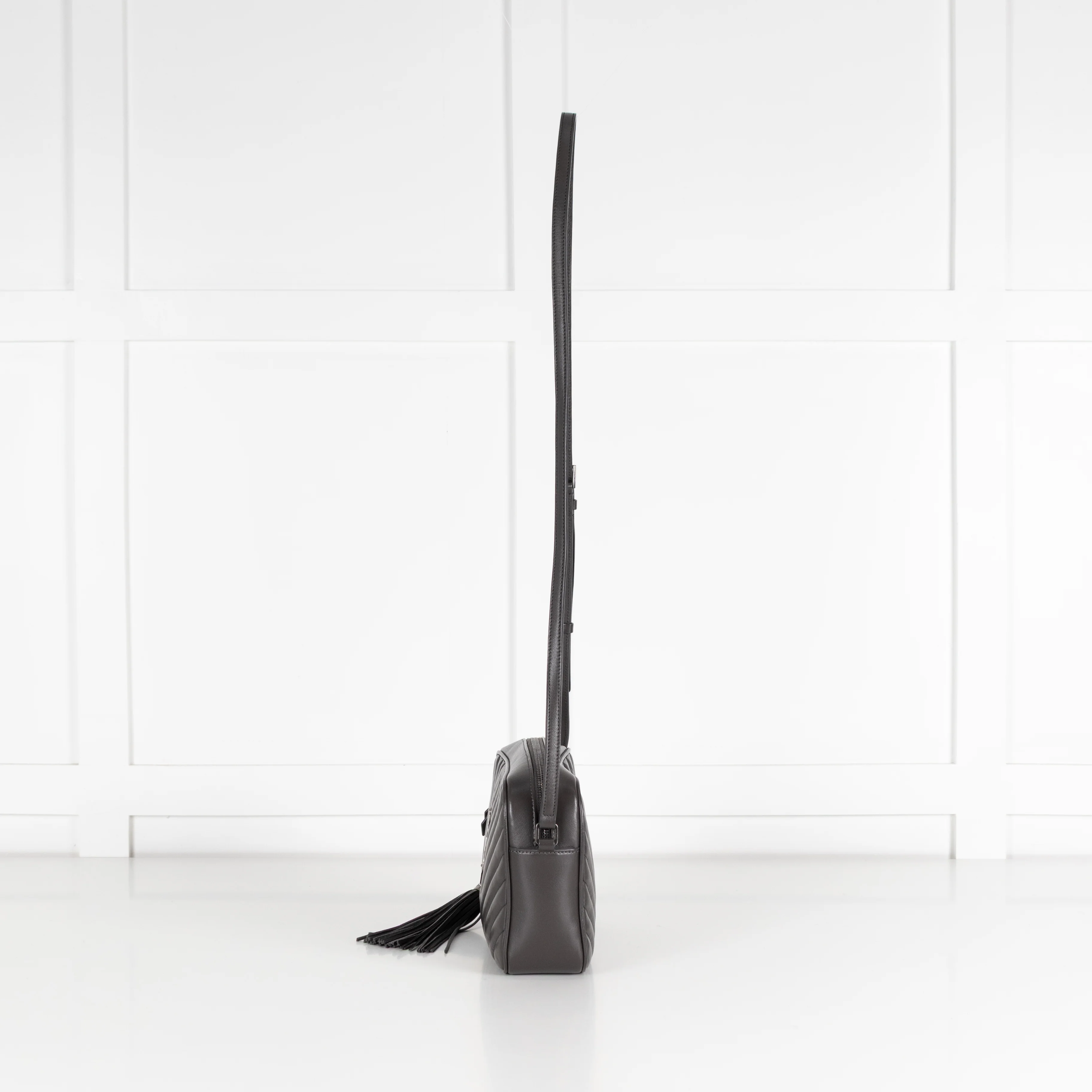 Saint Laurent Grey Camera Bag - Image 5