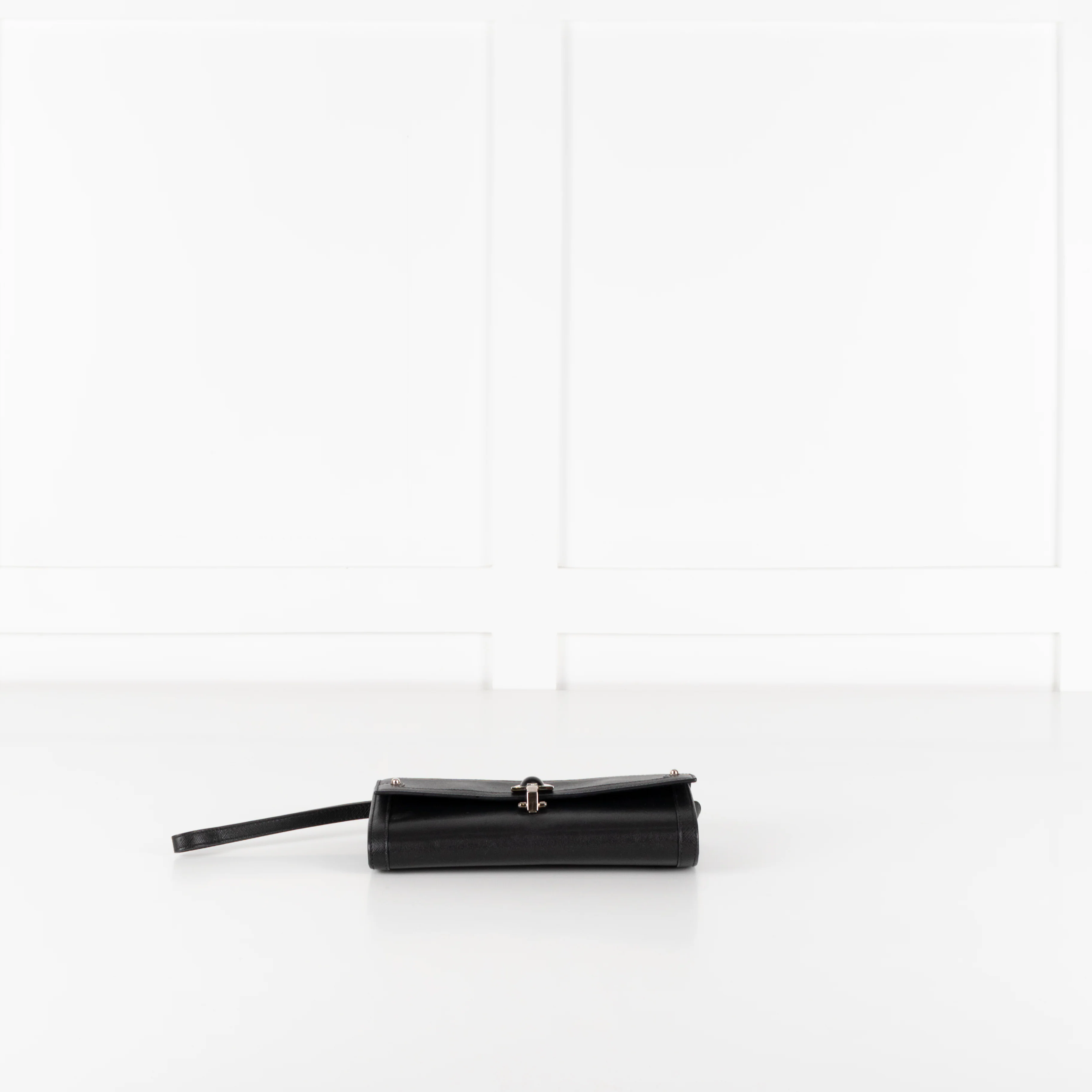 Salvatore Ferragamo Black Gancini Black Wallet - Image 8