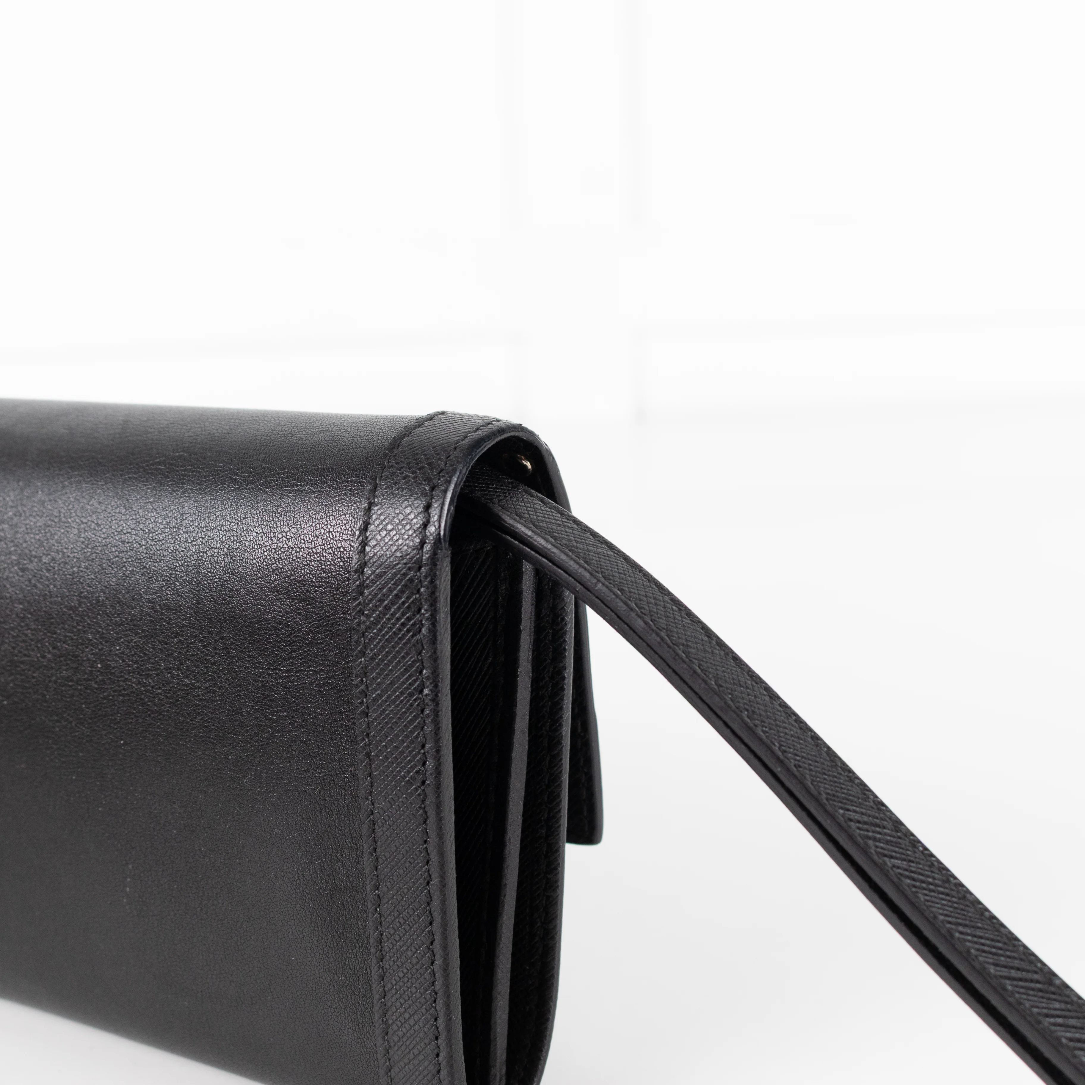Salvatore Ferragamo Black Gancini Black Wallet - Image 9