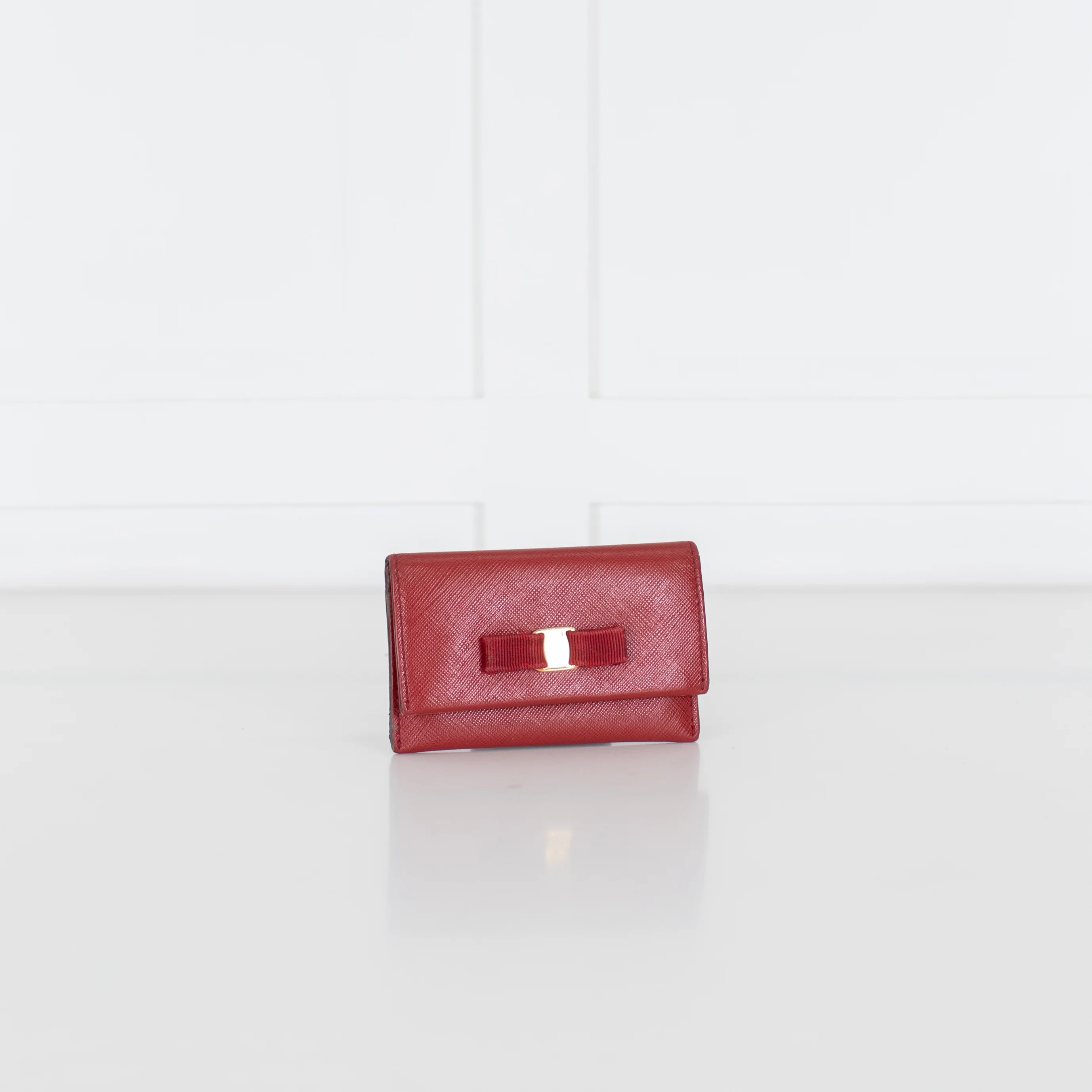 Salvatore Ferragamo Red Card Holder - Image 3